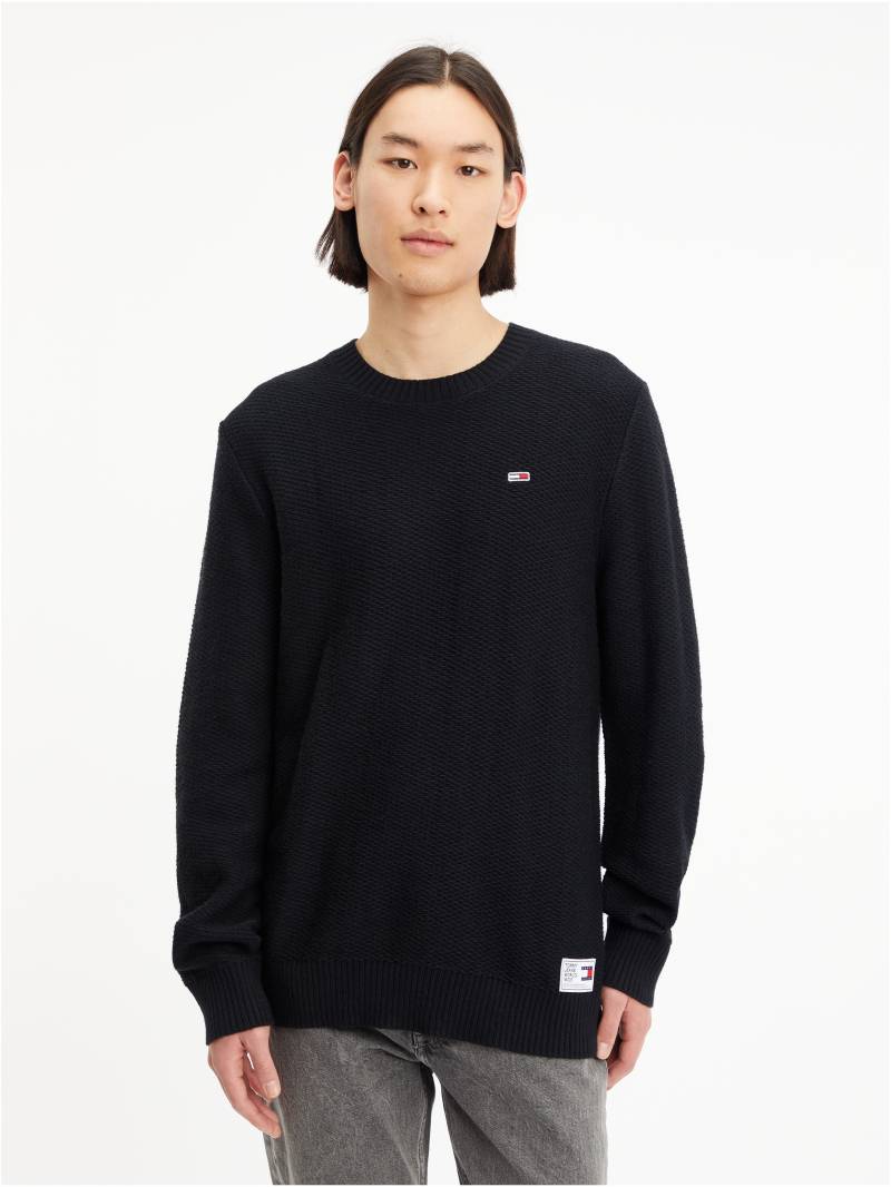 Tommy Jeans Strickpullover »TJM REGULAR STRUCTURED SWEATER« von TOMMY JEANS