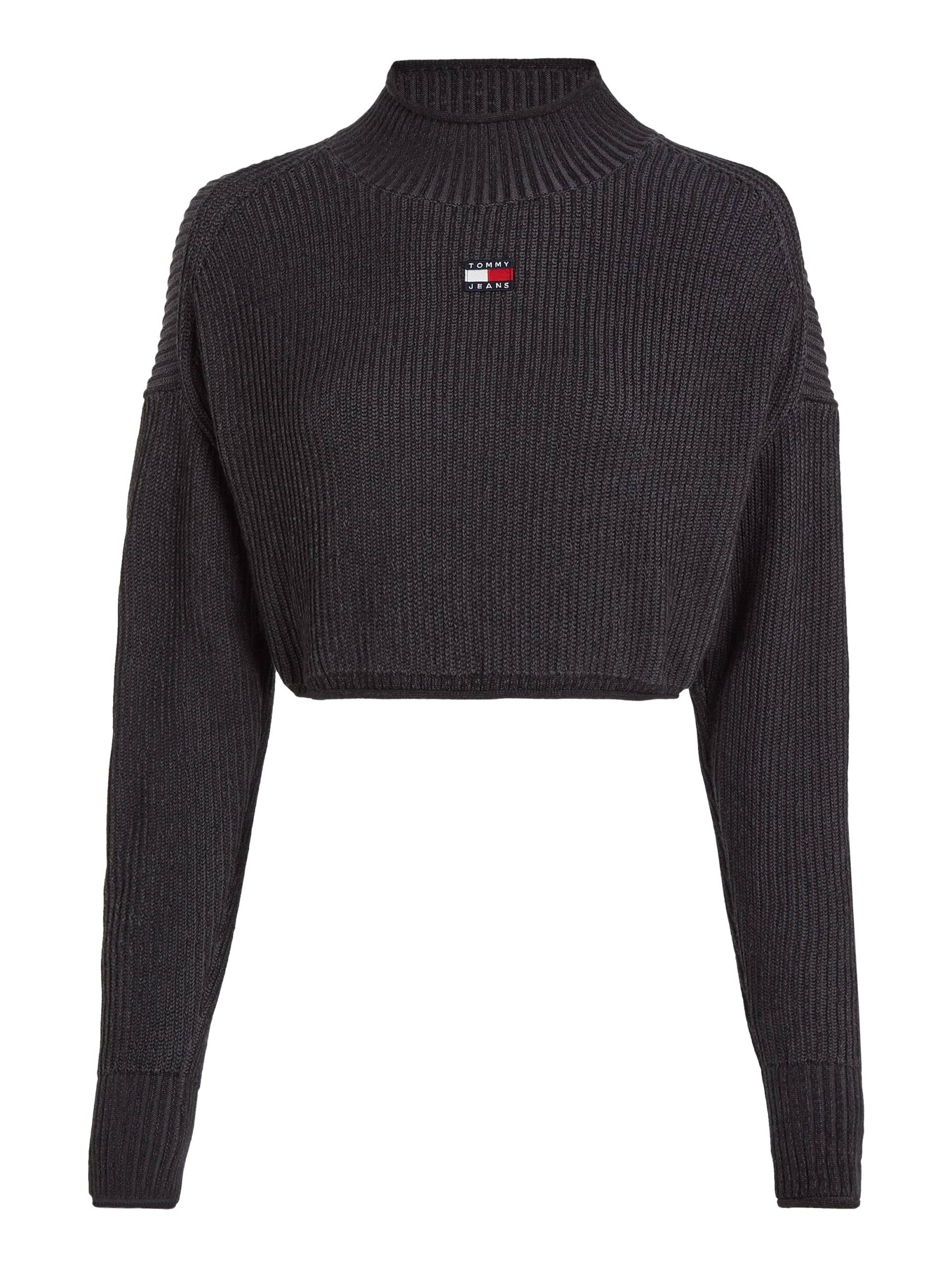 Tommy Jeans Strickpullover »TJW GARMENT DYE BADGE SWEATER« von TOMMY JEANS