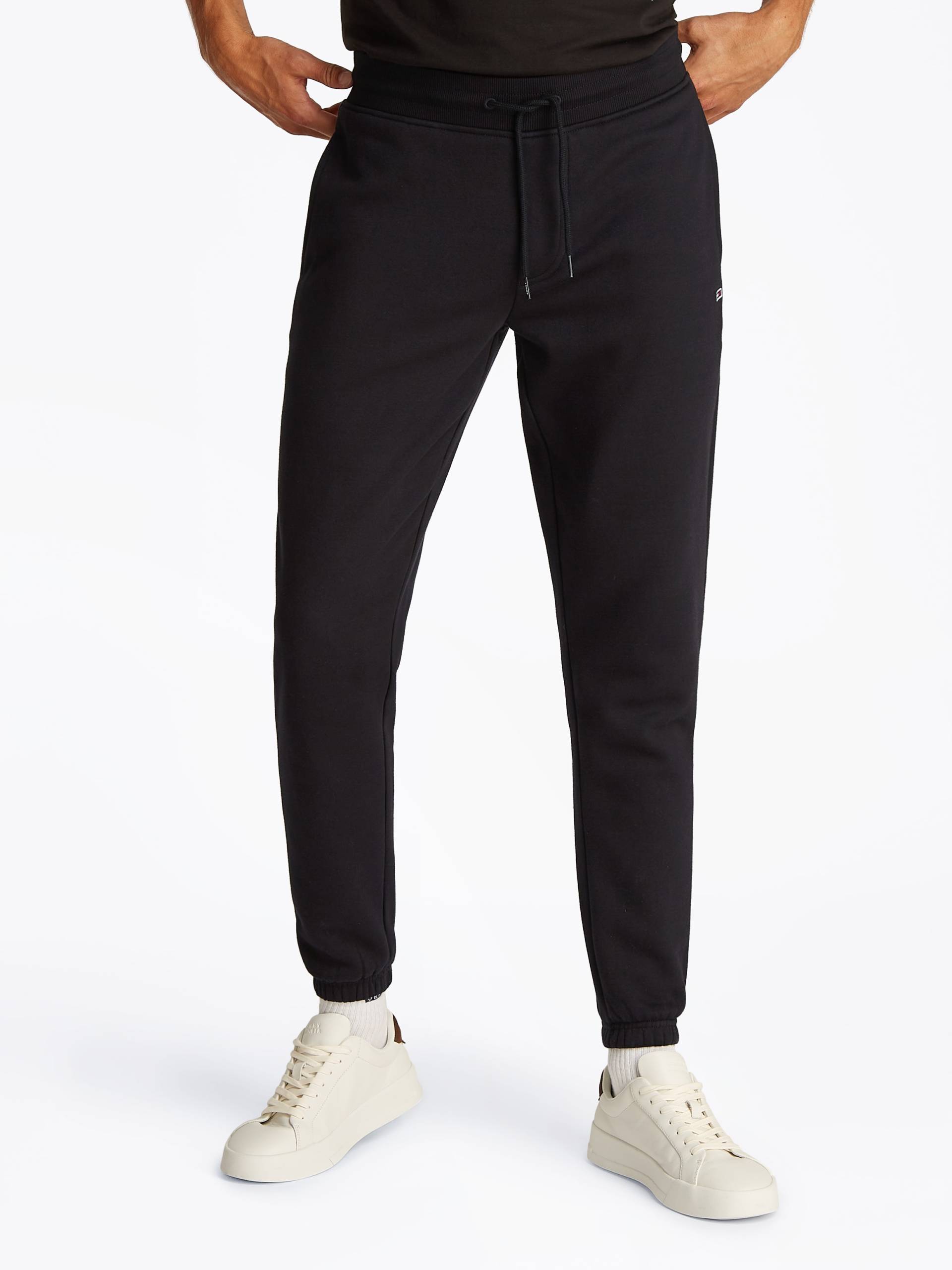 Tommy Jeans Sweathose »TJM SLIM S FLAG SWEATPANT«, Mit Kordelzug von TOMMY JEANS