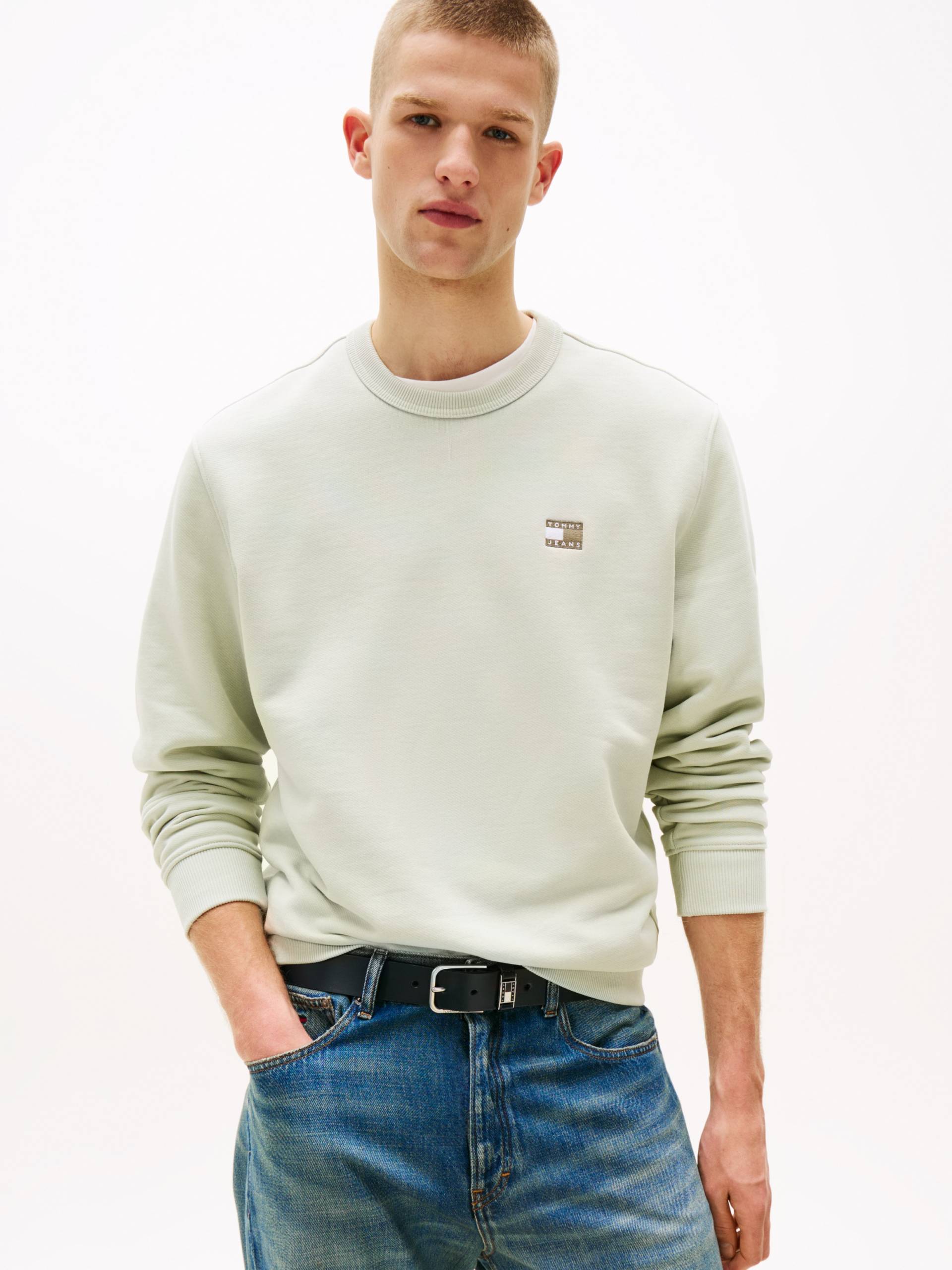 Tommy Jeans Sweatshirt »TJM REG BADGE CREW EXT«, Mit Rundhalsausschnitt von TOMMY JEANS