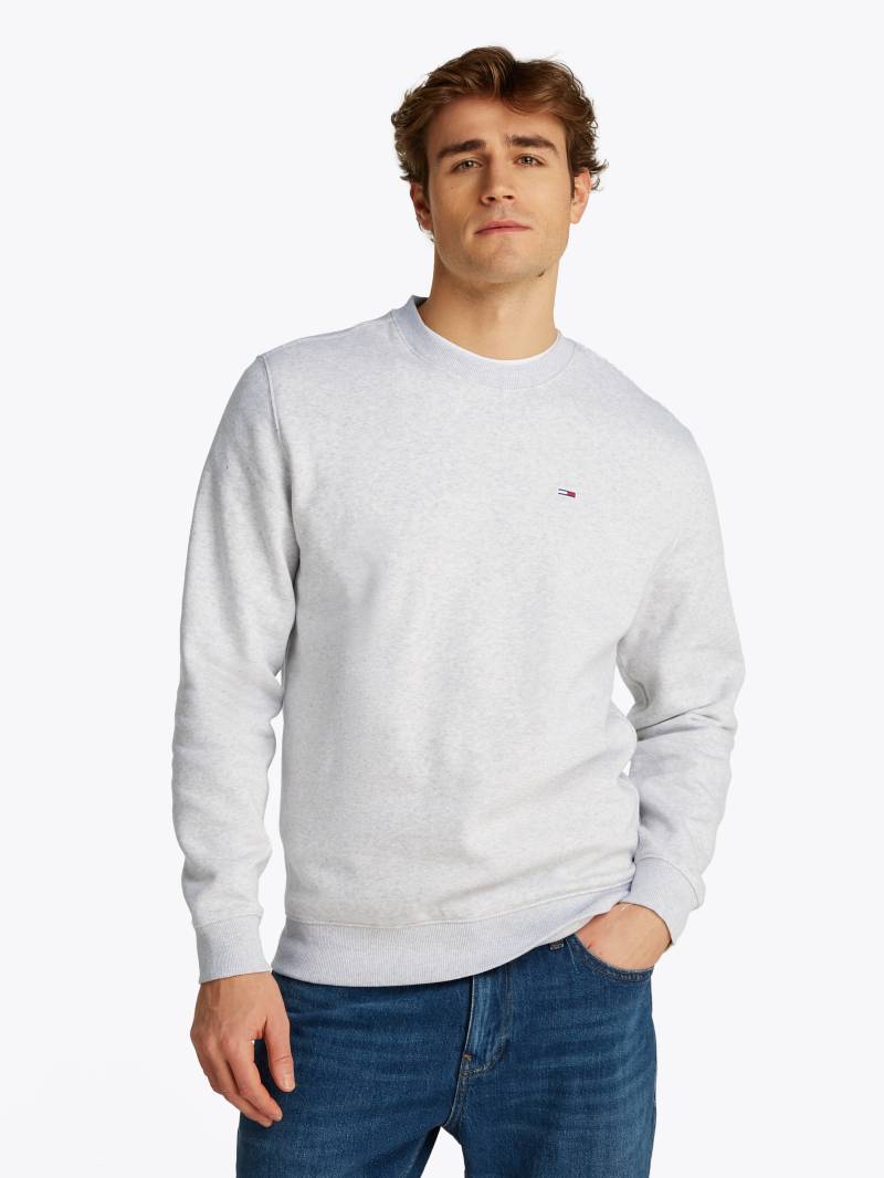 Tommy Jeans Sweatshirt »TJM REG S FLAG CREW«, Mit besticktem Markenlogo auf Brusthöhe von TOMMY JEANS