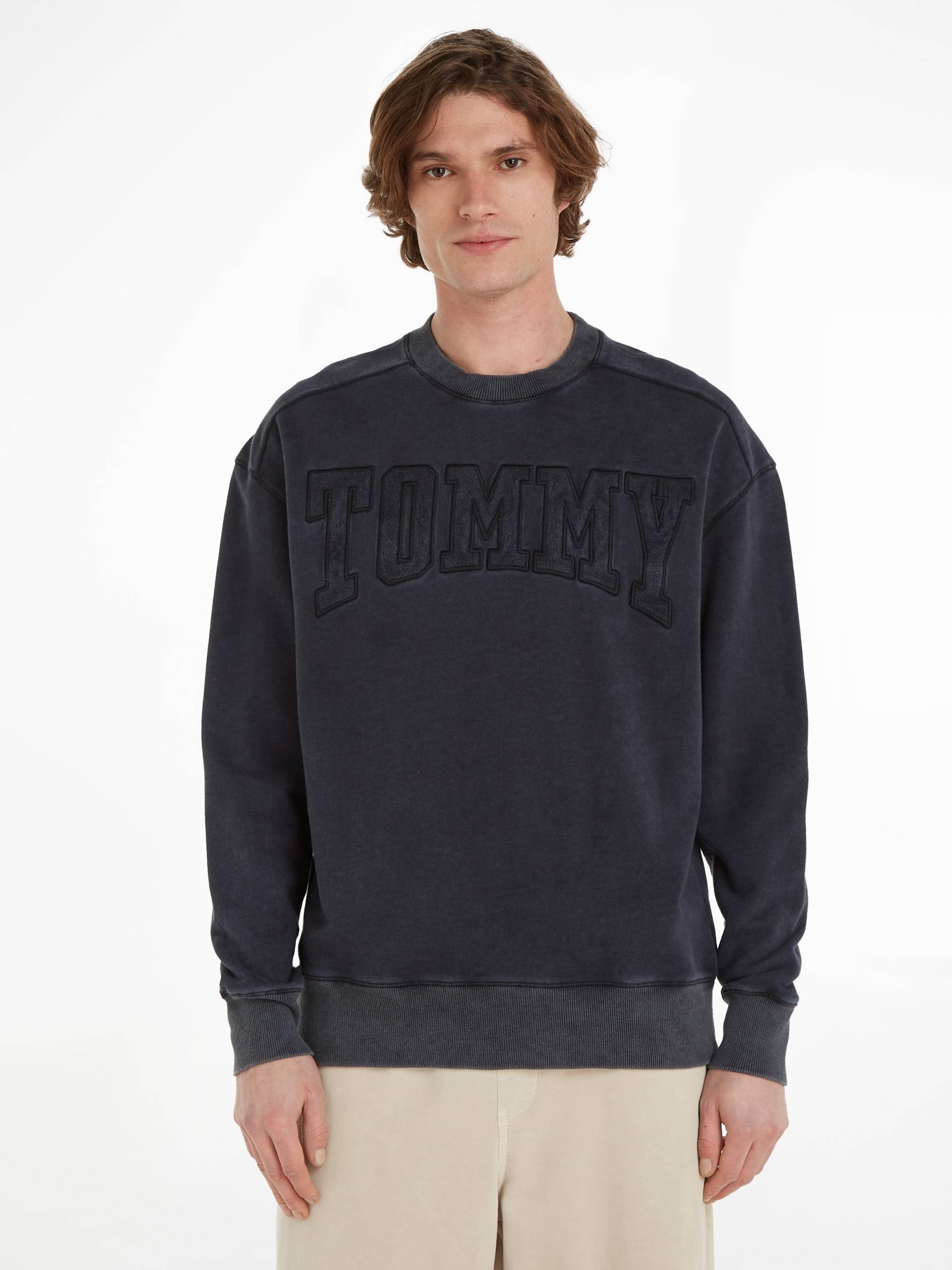 Tommy Jeans Sweatshirt »TJM RLX NEW VRSTY ACID WASH CREW« von TOMMY JEANS