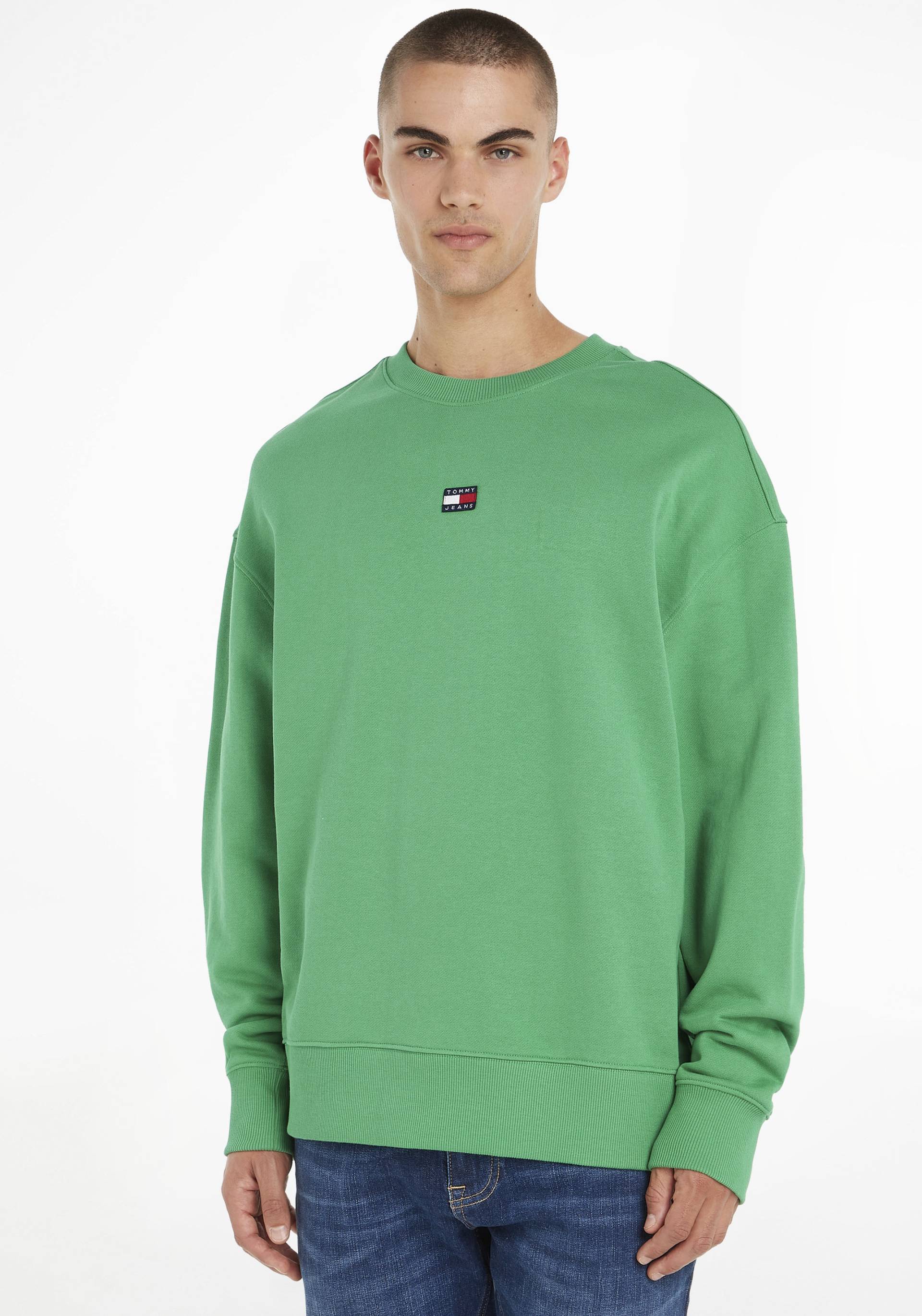 Tommy Jeans Sweatshirt »TJM RLX XS BADGE CREW« von TOMMY JEANS