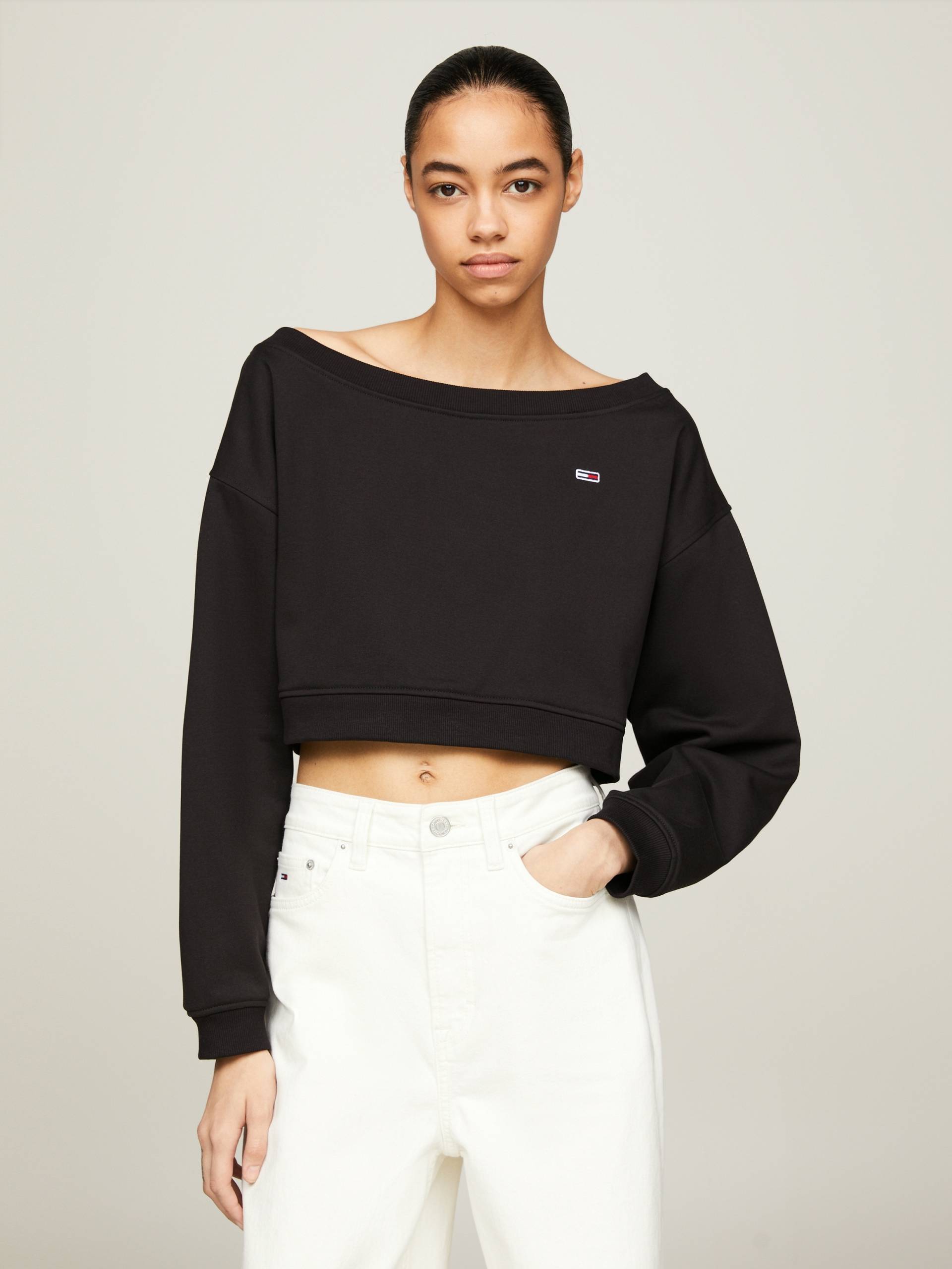 Tommy Jeans Sweatshirt »TJW CRP OFF SHOULDER CREW« von TOMMY JEANS