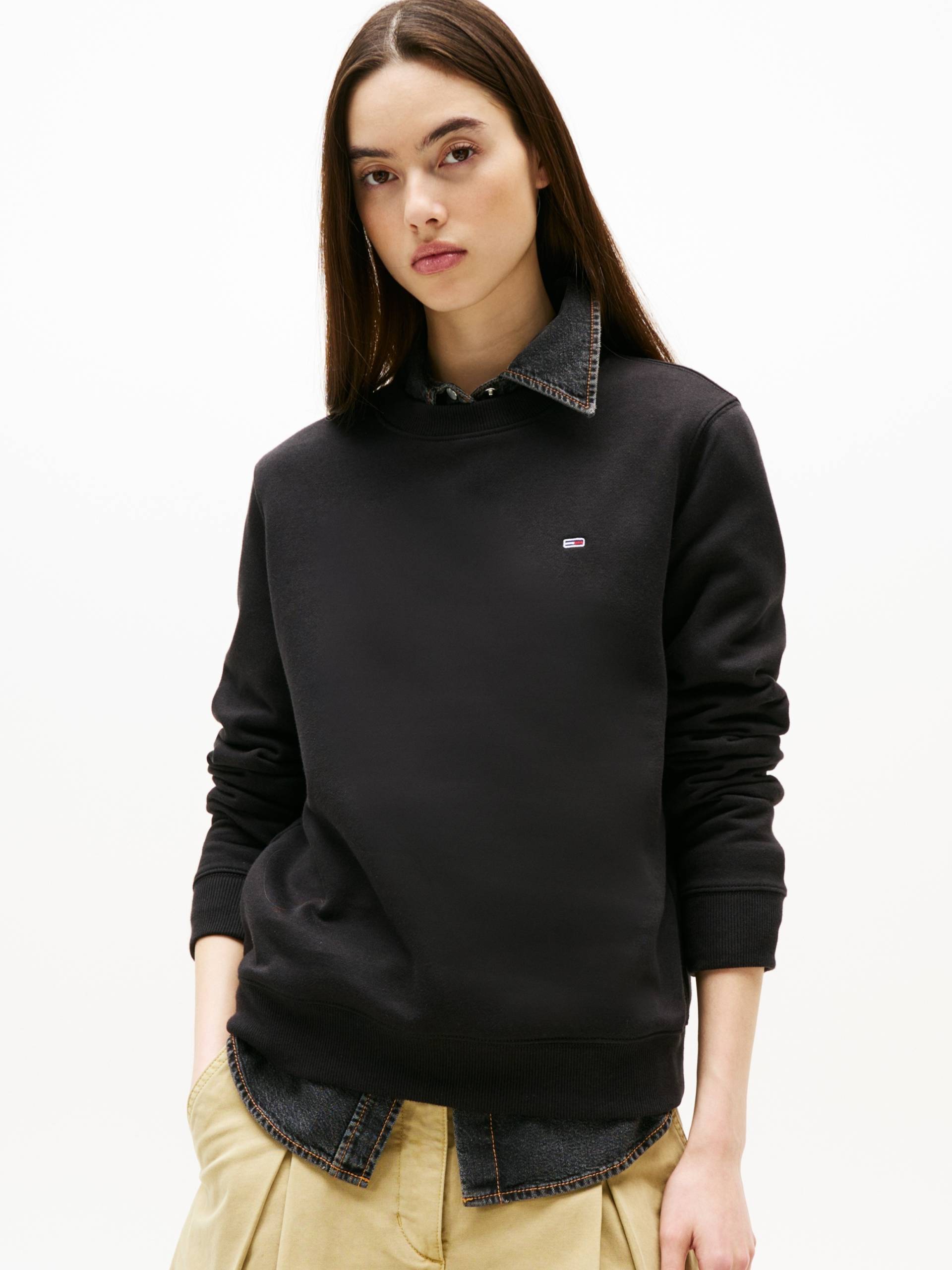 Tommy Jeans Sweatshirt »TJW REG S FLAG CREW«, mit Logostickerei von TOMMY JEANS