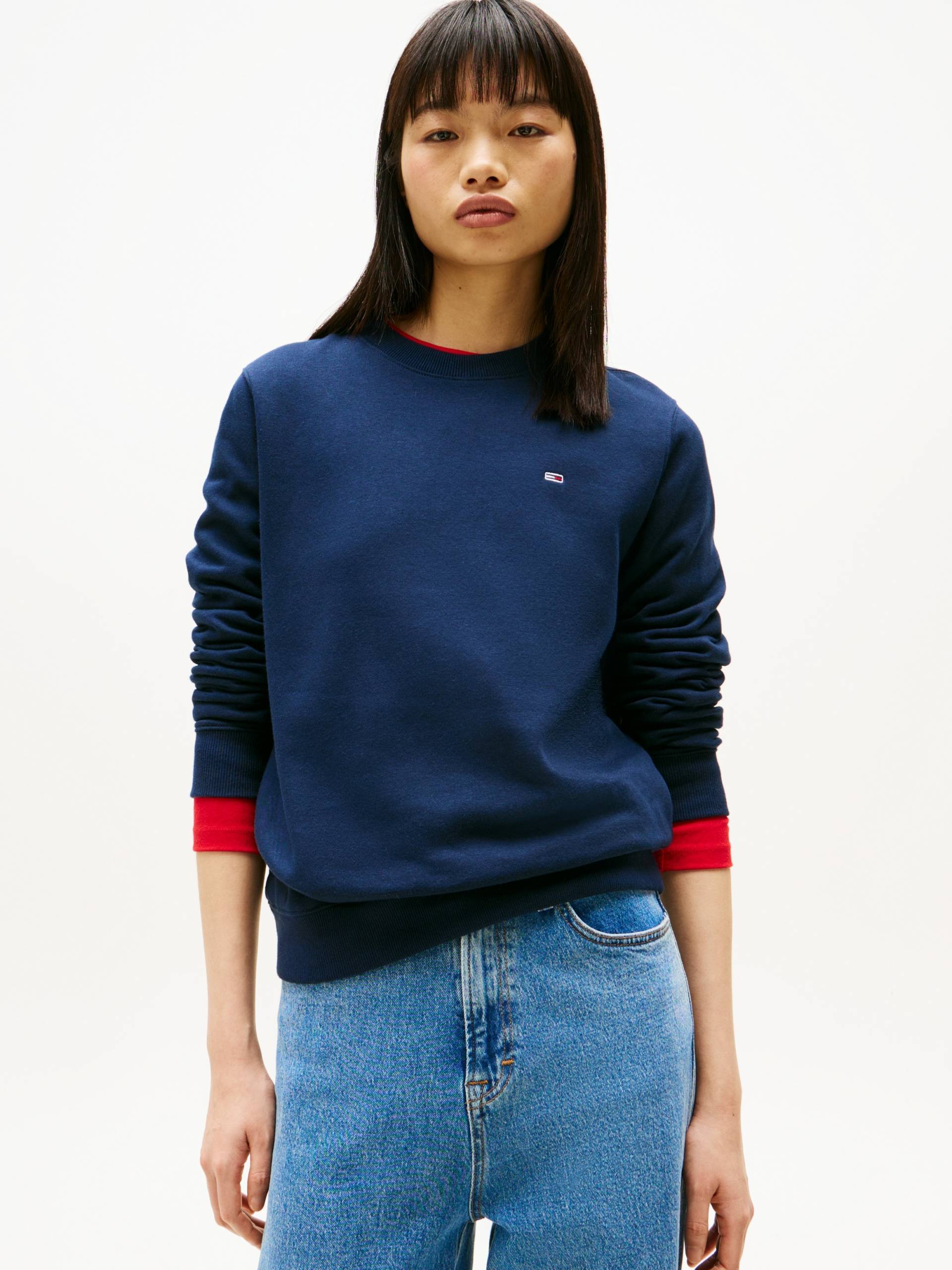 Tommy Jeans Sweatshirt »TJW REG S FLAG CREW«, mit Logostickerei Tommy Jeans Sweatshirt »TJW REG S FLAG CREW«, mit Logostickerei von TOMMY JEANS