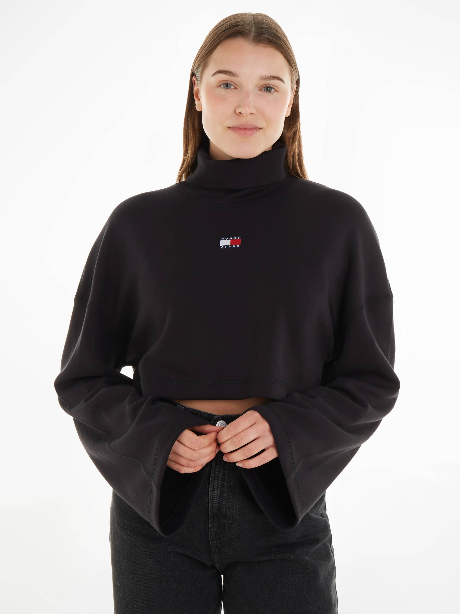 Tommy Jeans Sweatshirt »TJW RLX CRP BADGE TURTLENECK« von TOMMY JEANS