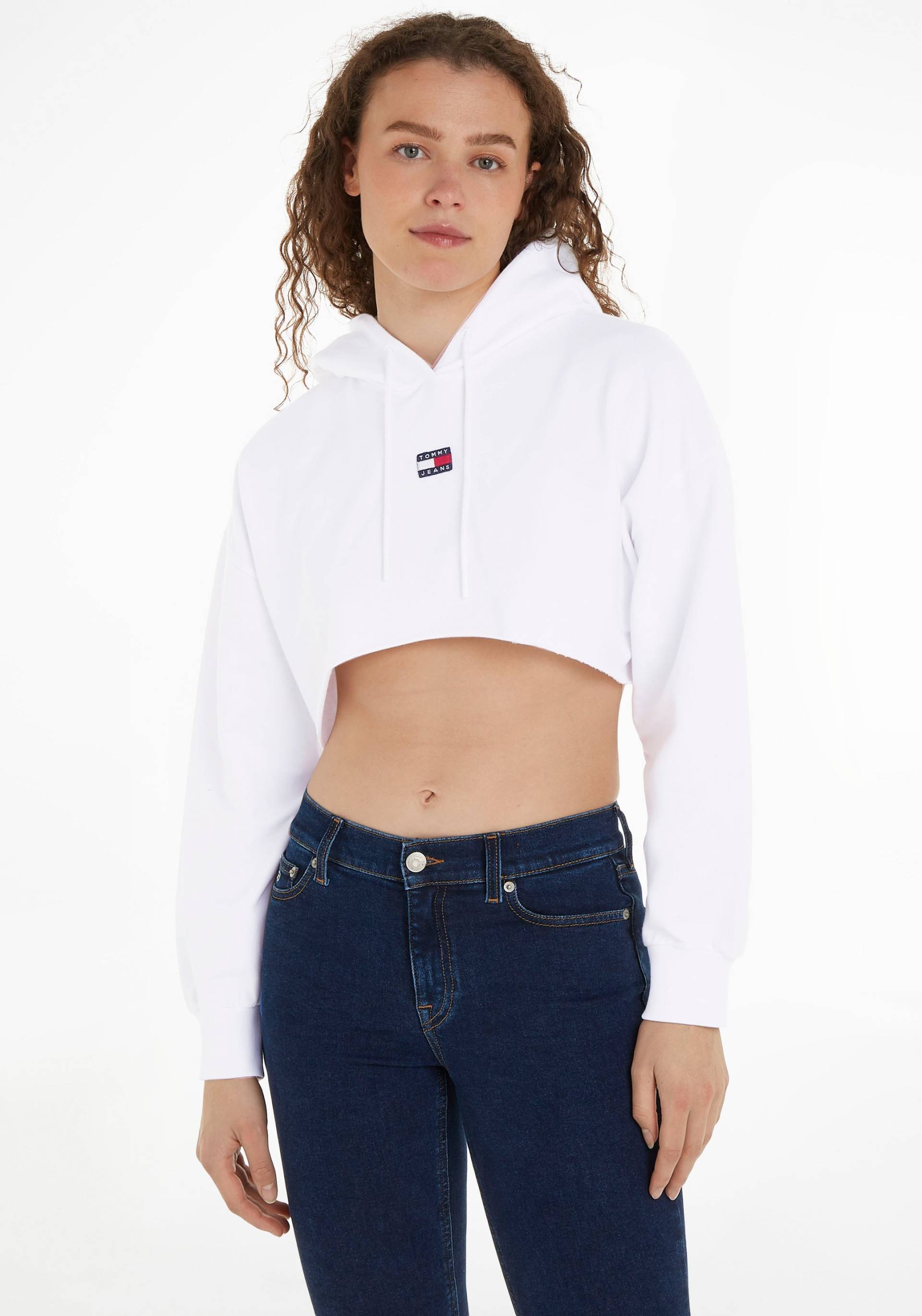 Tommy Jeans Sweatshirt »TJW SPR CRP XS BADGE HOODIE« von TOMMY JEANS