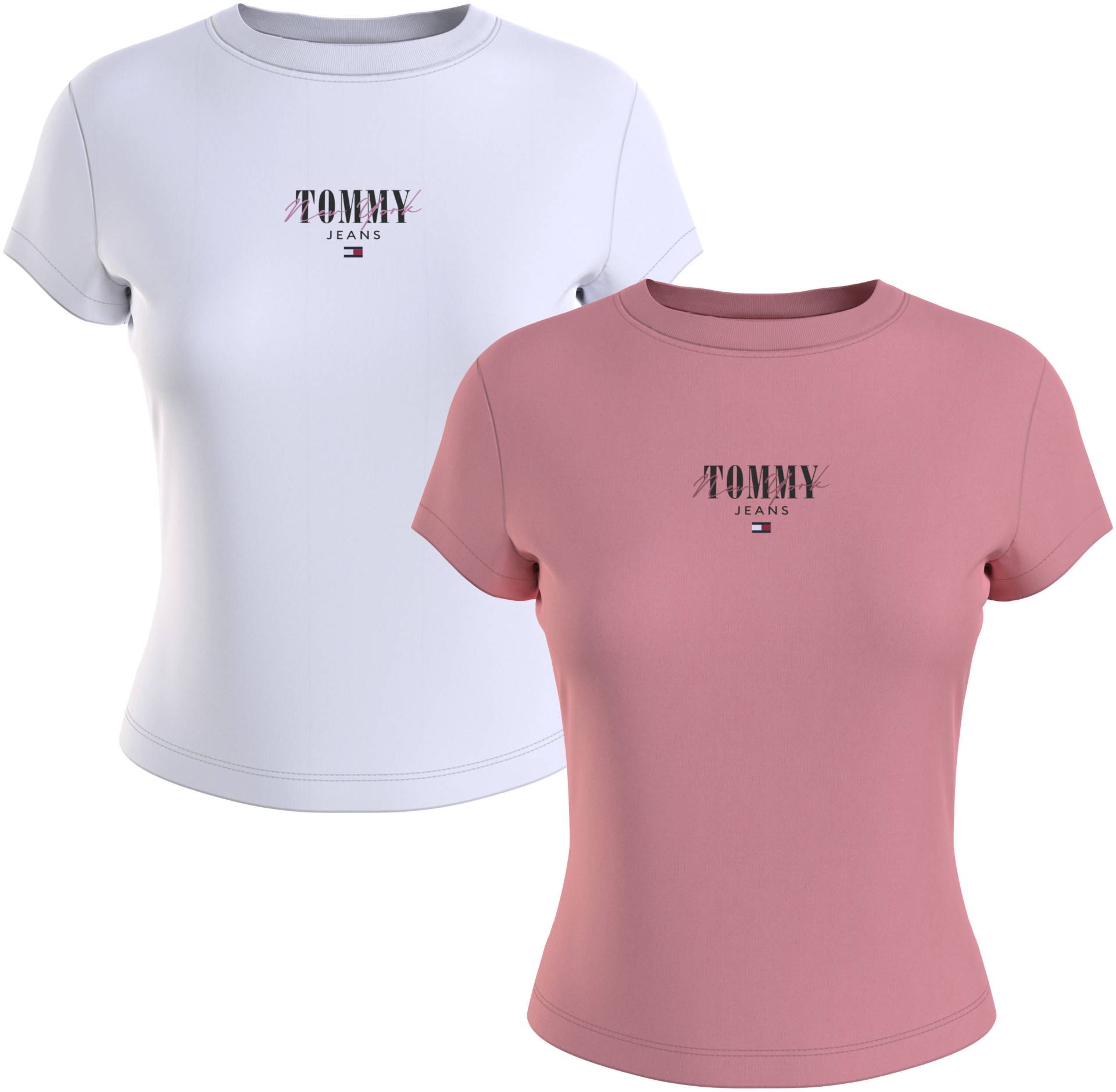 Tommy Jeans T-Shirt »TJW 2 PACK SLIM ESSENTIAL LOGO 1« von TOMMY JEANS