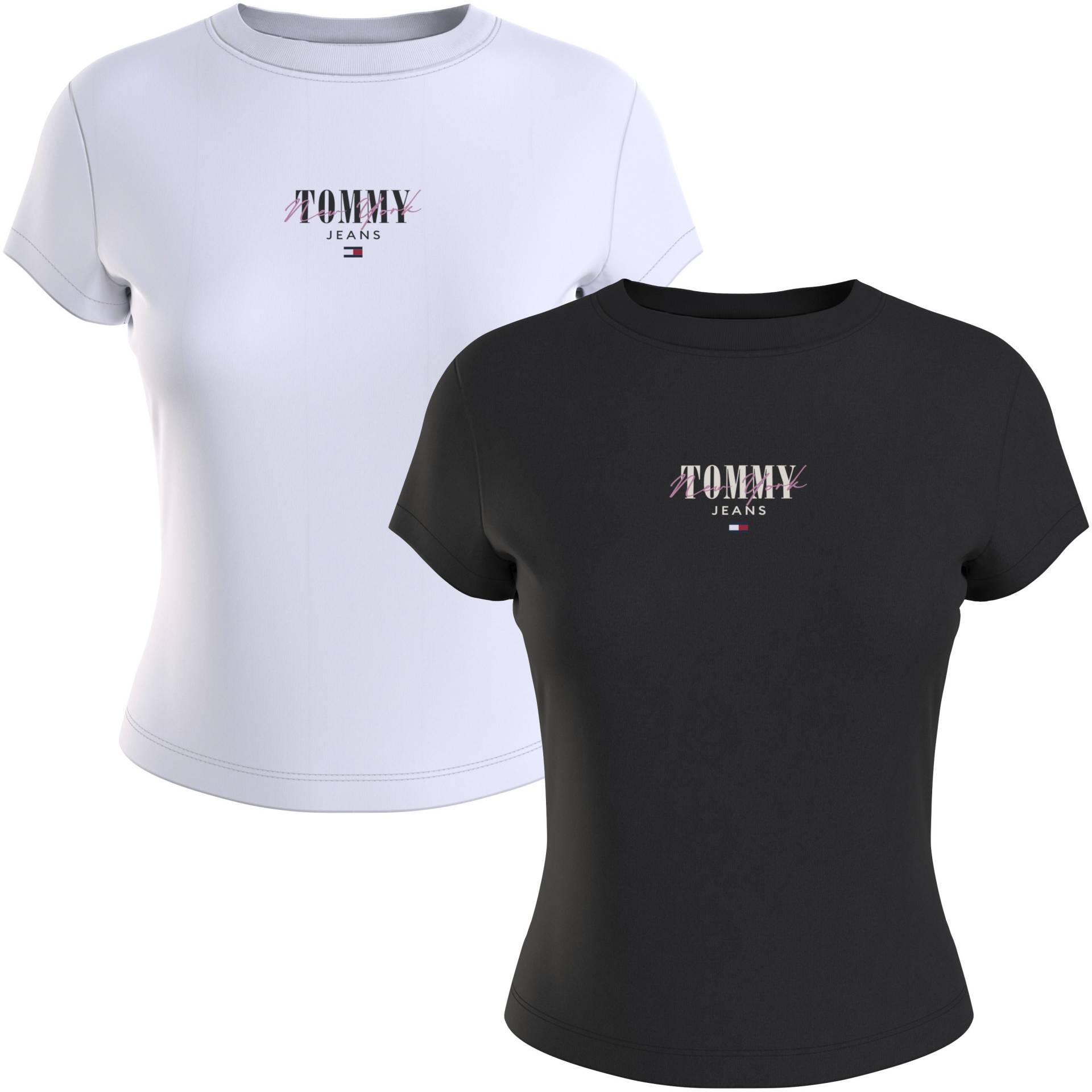 Tommy Jeans T-Shirt »TJW 2 PACK SLIM ESSENTIAL LOGO 1« von TOMMY JEANS