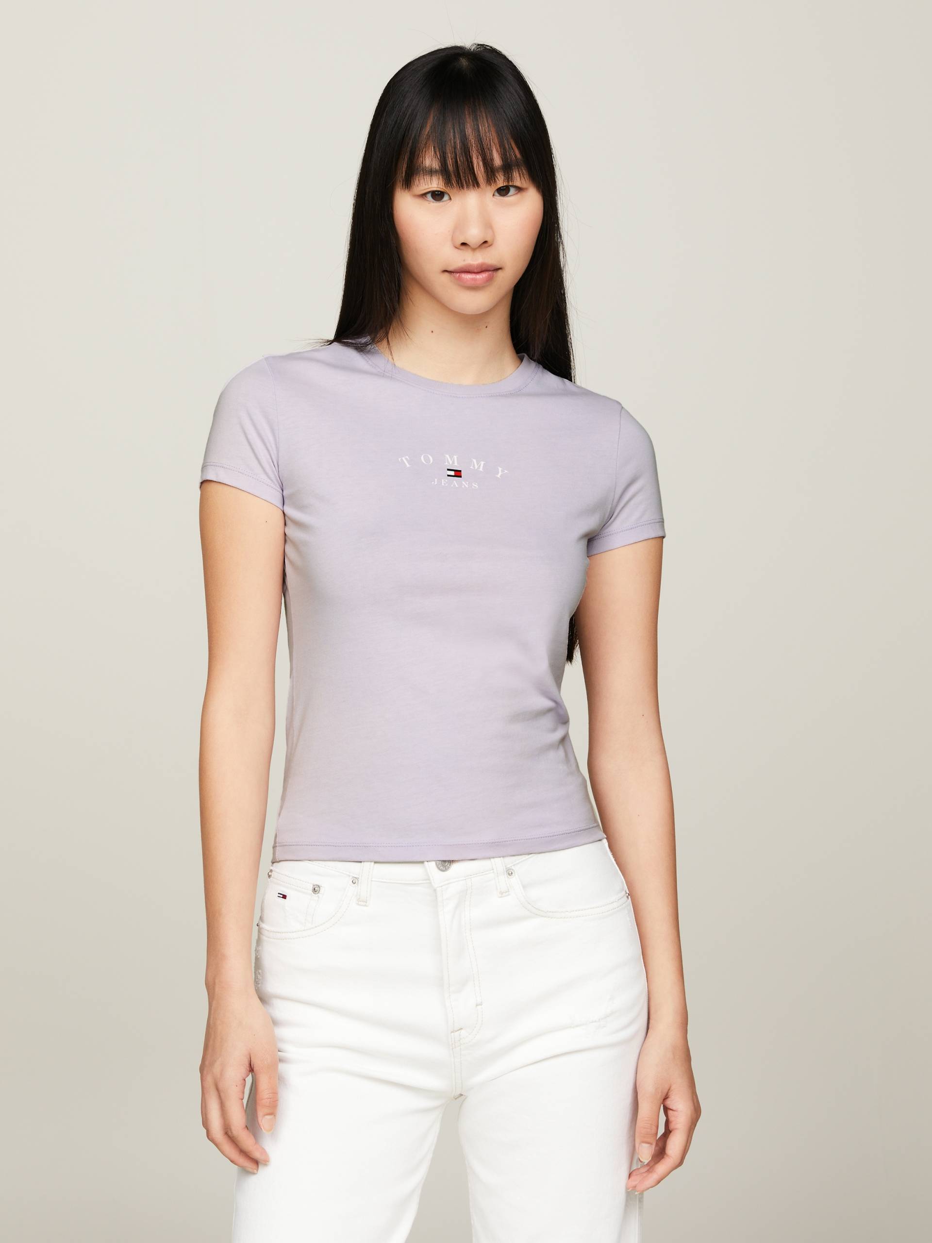 Tommy Jeans T-Shirt »TJW SLIM ESSENTIAL LOGO 2 SS« von TOMMY JEANS