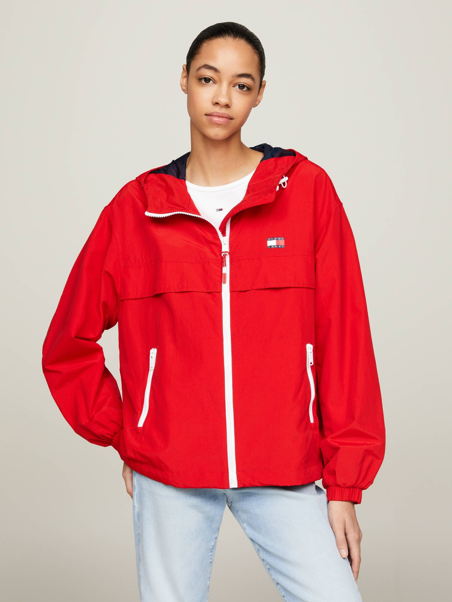 Tommy Jeans Windbreaker »TJW CHICAGO WINDBREAKER EXT«, mit Kapuze von TOMMY JEANS