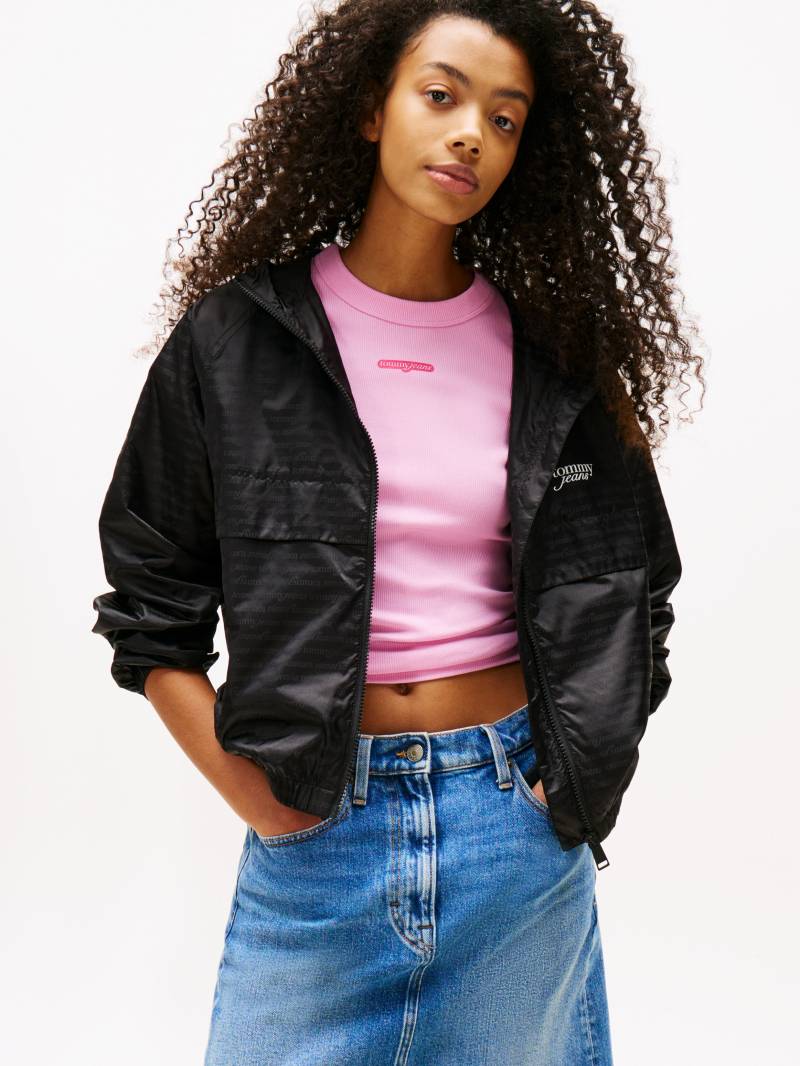 Tommy Jeans Windbreaker »TJW JACQUARD WINDERBREAKER«, mit Kapuze von TOMMY JEANS