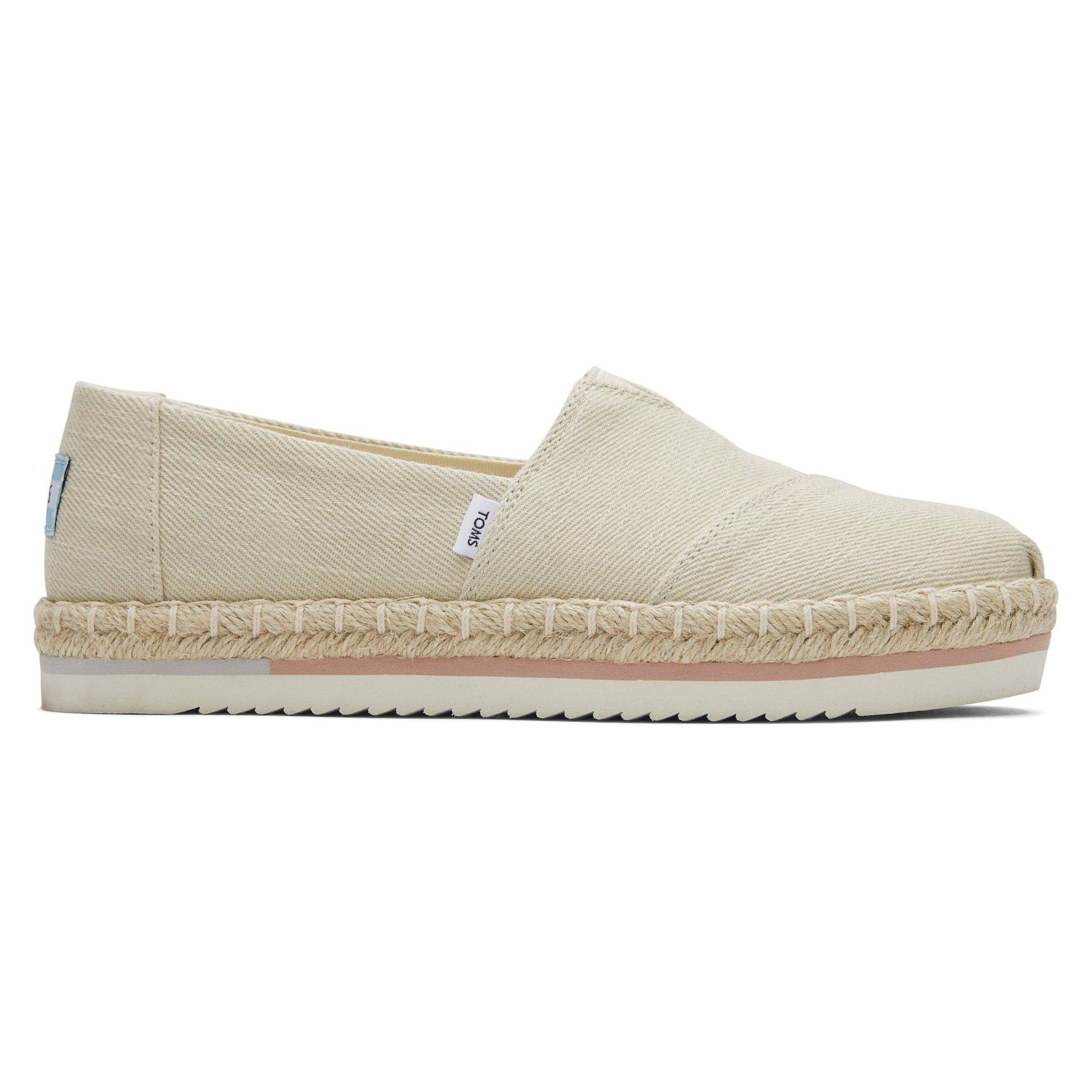 Espadrilles Alpargata Platform Rope Damen  39 von TOMS