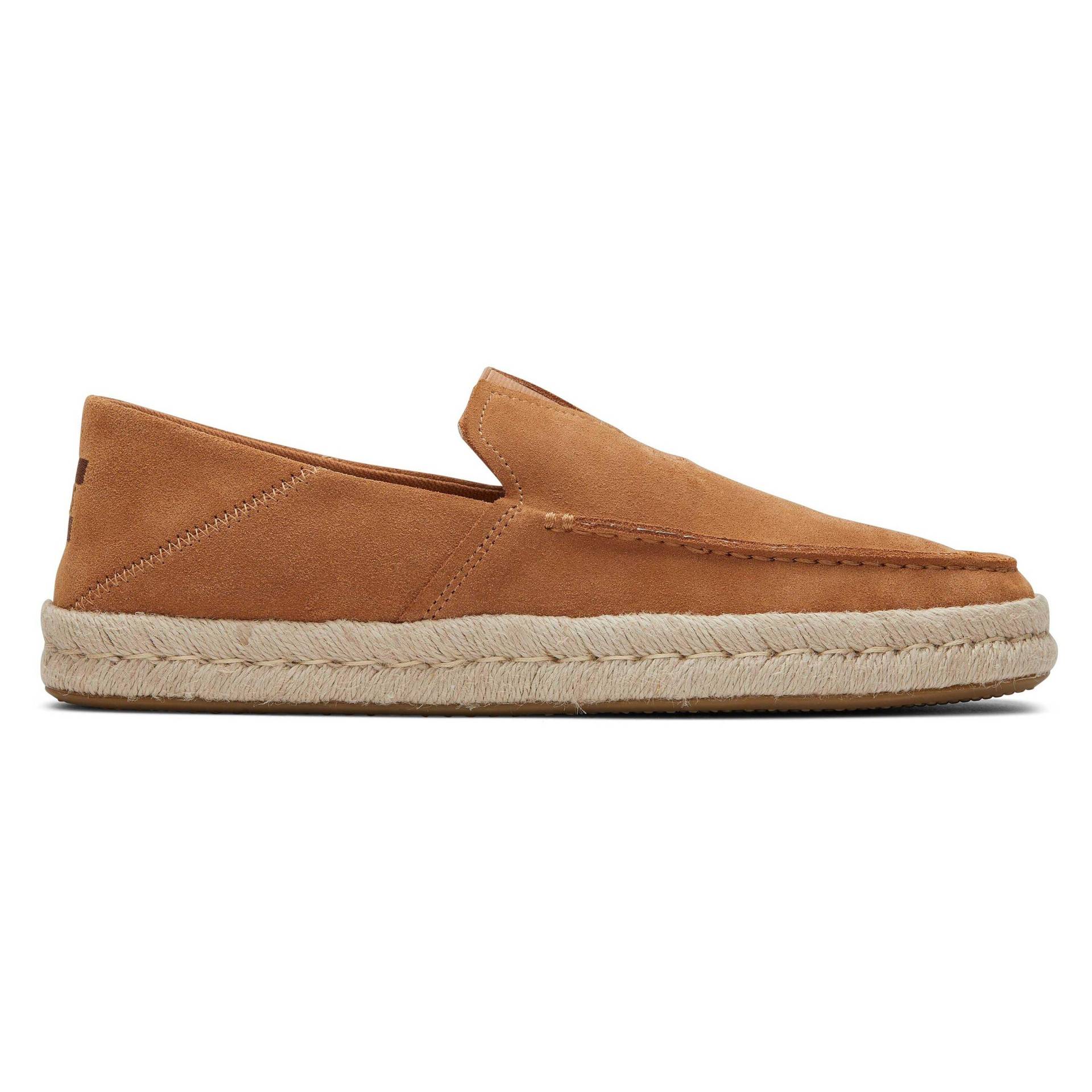 Espadrilles Aus Wildleder Mit Leinensohle Alonso Loafer Rope Herren  39 von TOMS