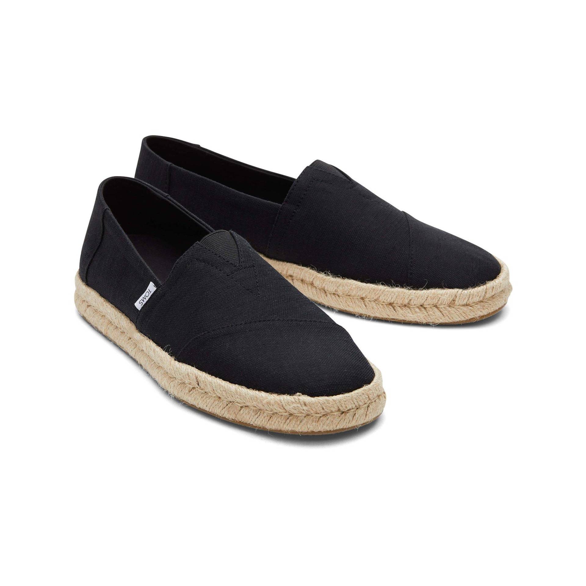 Espadrilles Herren Black 42 von TOMS