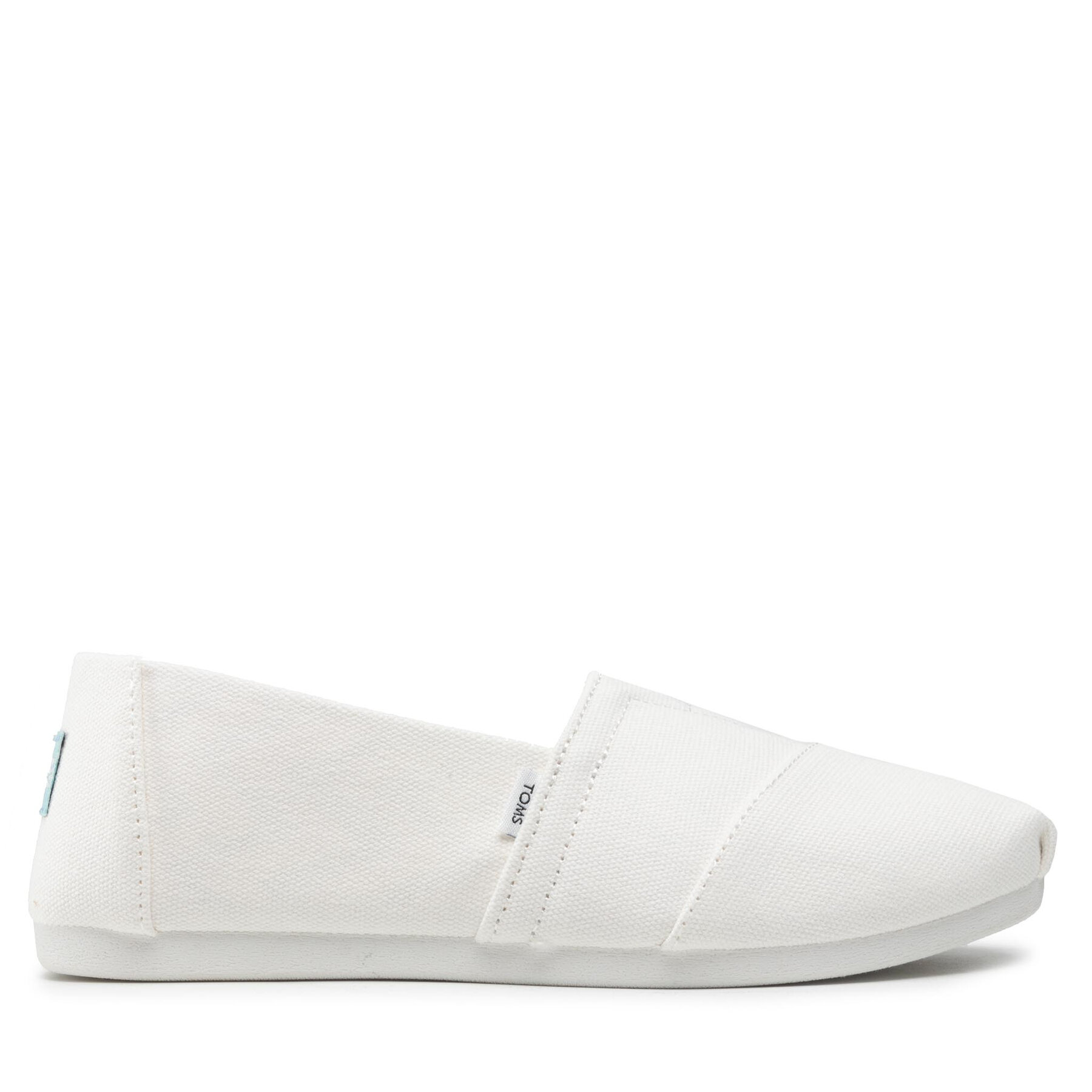 Halbschuhe Toms Alpargata 10017739 White Reycled Cotton Canvas von TOMS