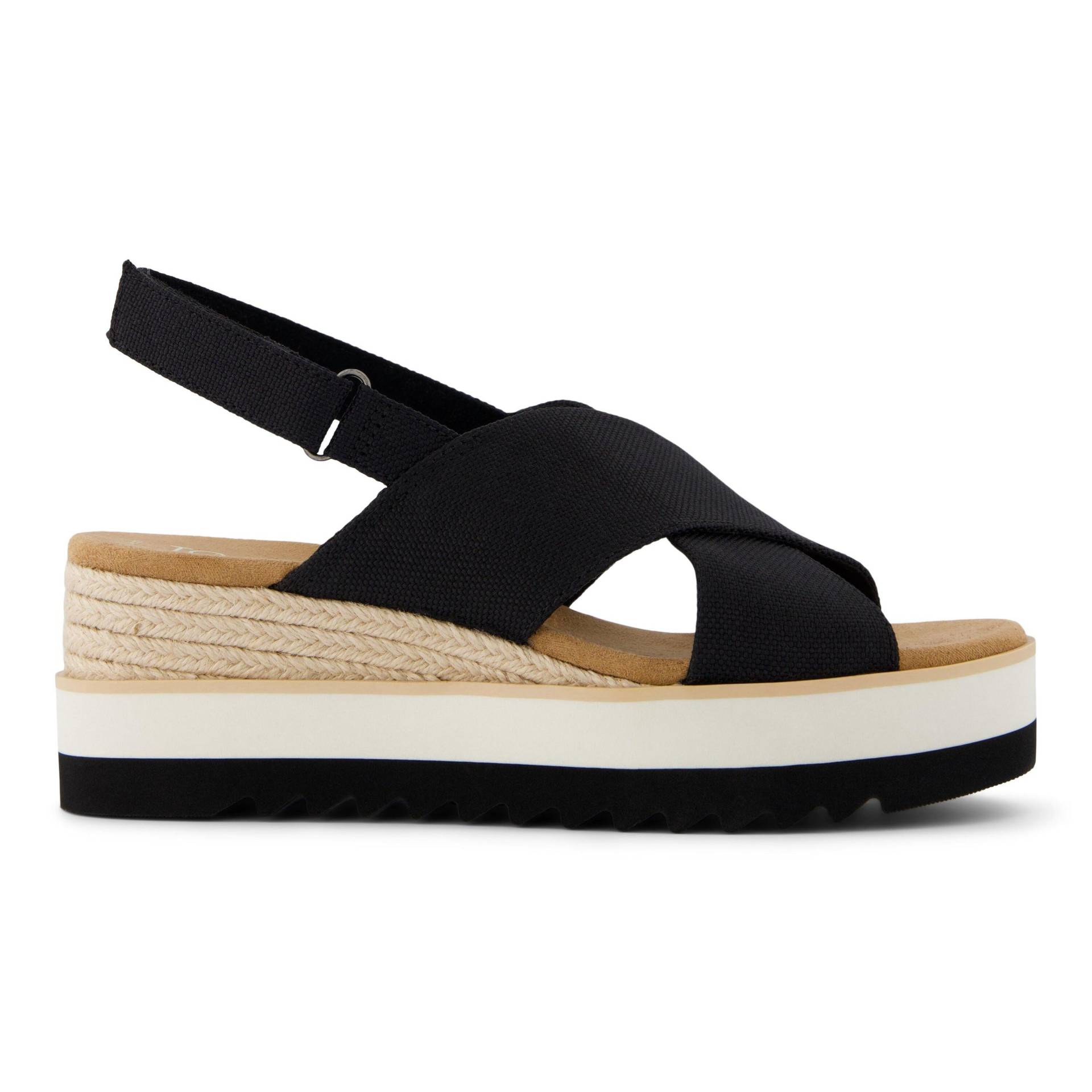 Keilsandalen Frau Diana Crossover Damen  40 von TOMS