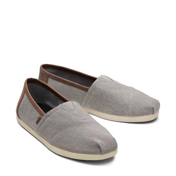 Espadrilles Herren Grau 41 von TOMS