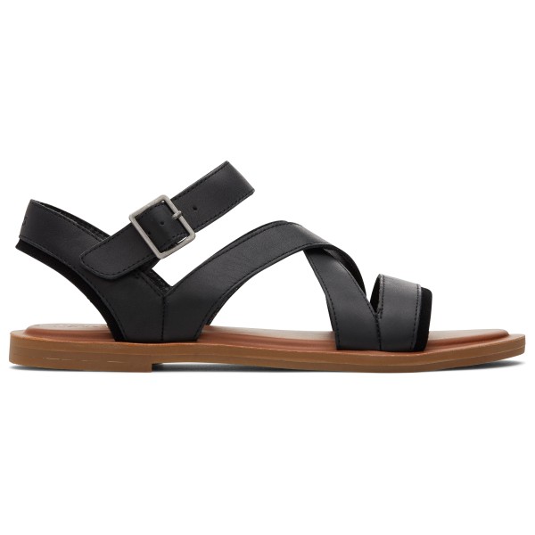 TOMS - Women's Sloane - Sandalen Gr 37,5 schwarz/braun von TOMS