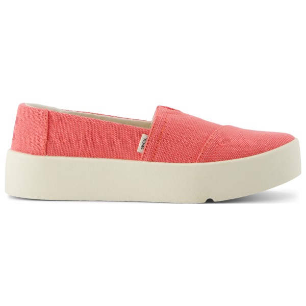 TOMS - Women's Verona Slip On - Sneaker Gr 36,5 beige/rot von TOMS