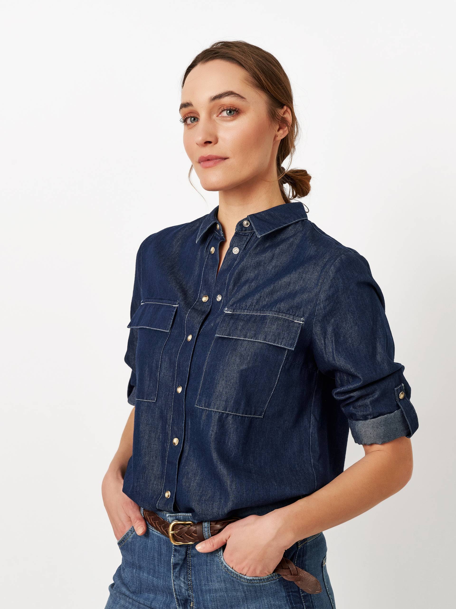 TONI Jeansbluse »Clyde«, mit Aufschlag TONI Jeansbluse »Clyde«, mit Aufschlag von TONI