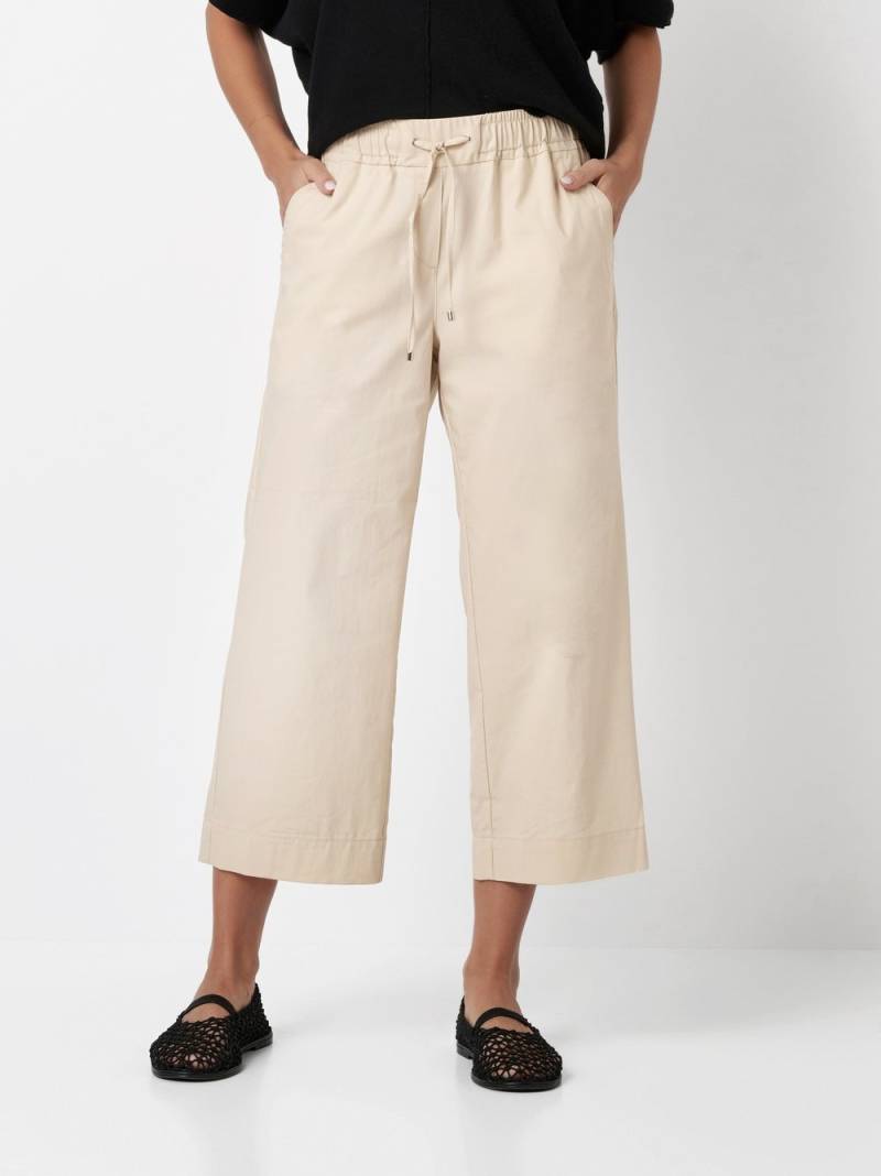 TONI Schlupfhose »Pia Wide Leg 3/4«, in 3/4-Länge, mit weitem Bein von TONI