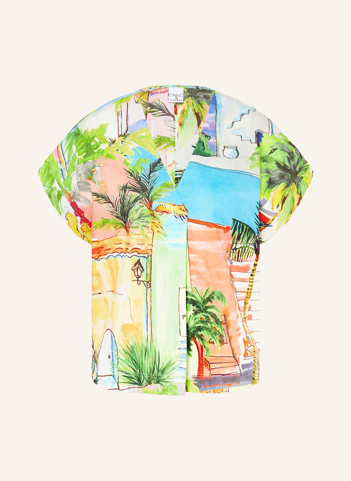 Tonno & Panna Blusenshirt gruen Tonno & Panna Blusenshirt gruen von TONNO & PANNA