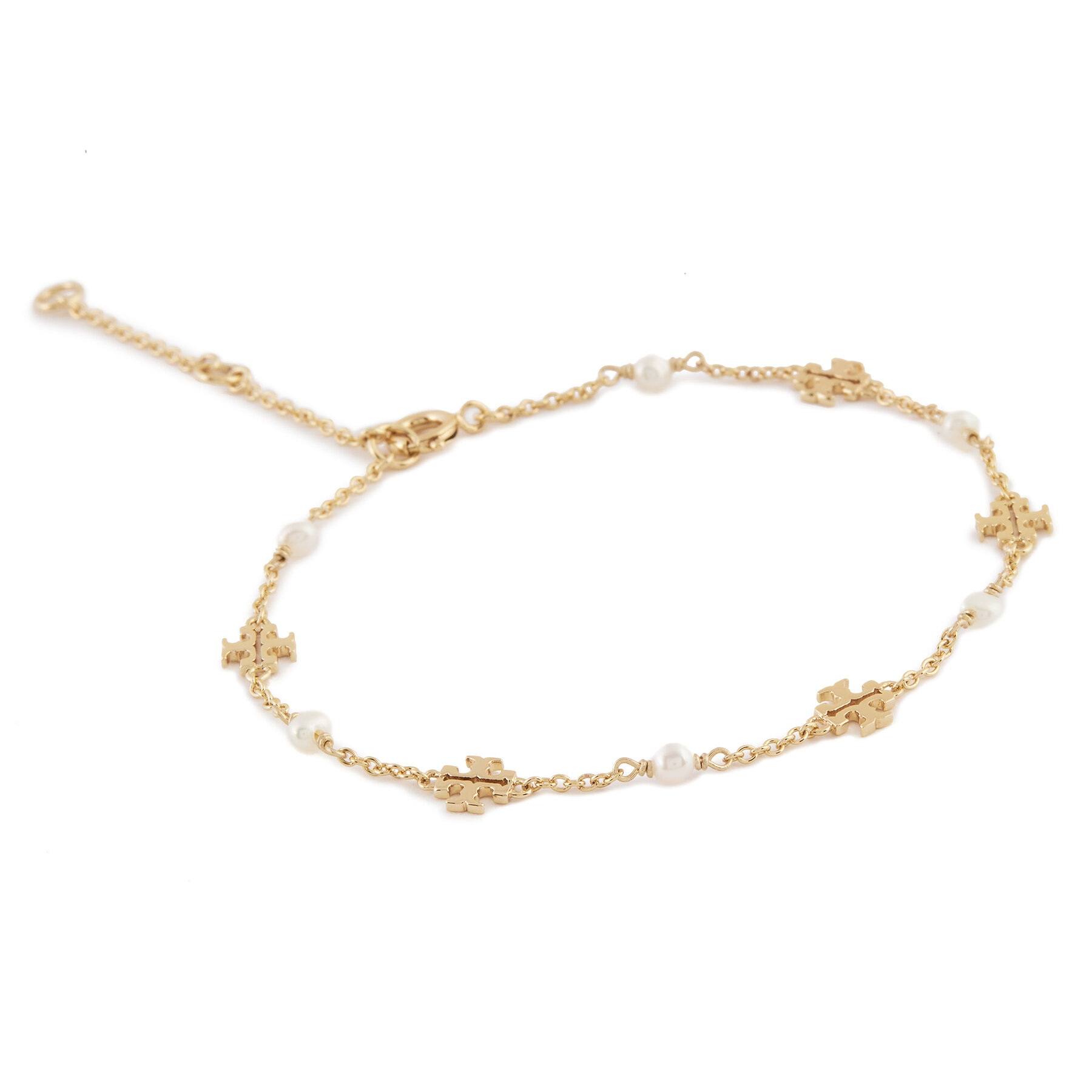 Armband Tory Burch Kira Pearl Delicate Chain 136788 Goldfarben Armband Tory Burch Kira Pearl Delicate Chain 136788 Goldfarben von TORY BURCH