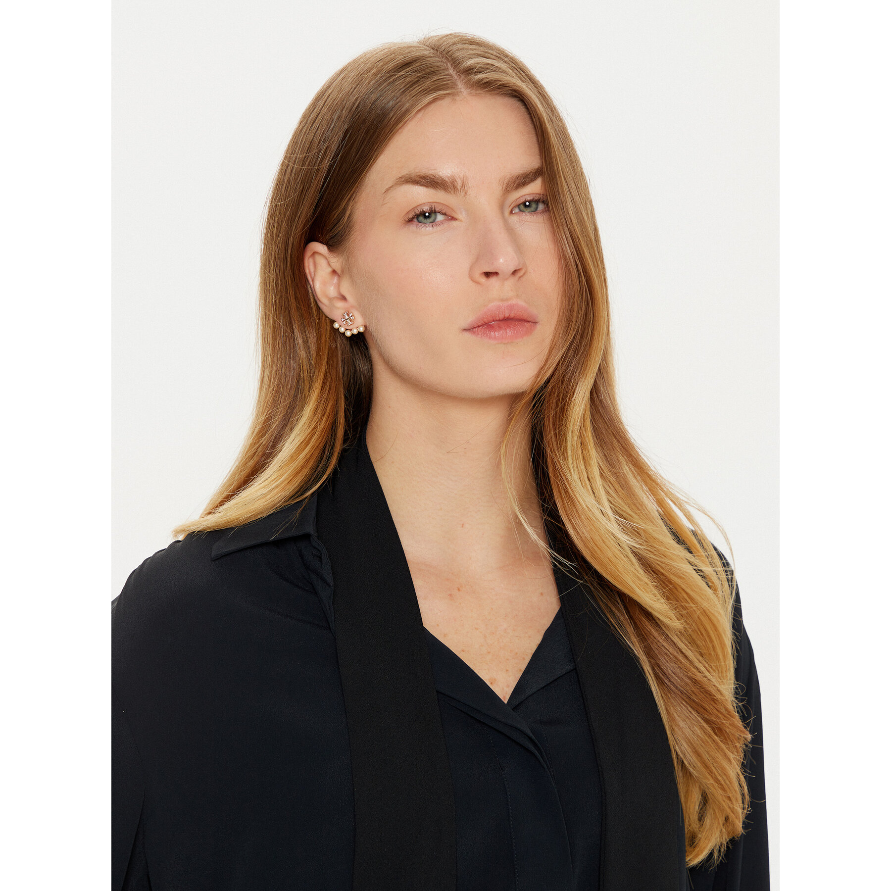 Ohrringe Tory Burch Kira Pearl Front 163695 Goldfarben Ohrringe Tory Burch Kira Pearl Front 163695 Goldfarben von TORY BURCH