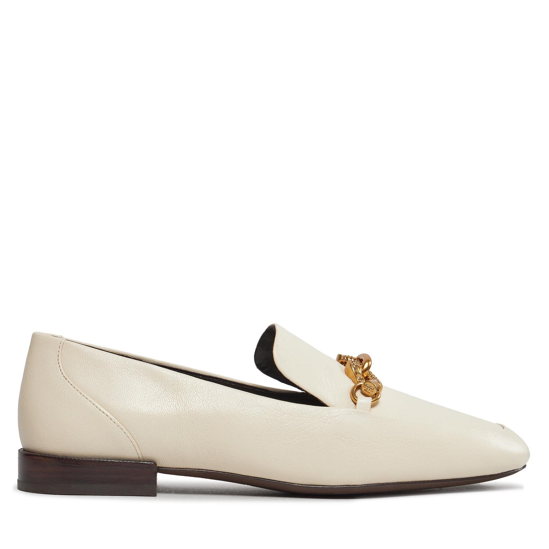 Slipper Tory Burch Jessa Lofer 152718 Light Cream/Gold 104 von TORY BURCH