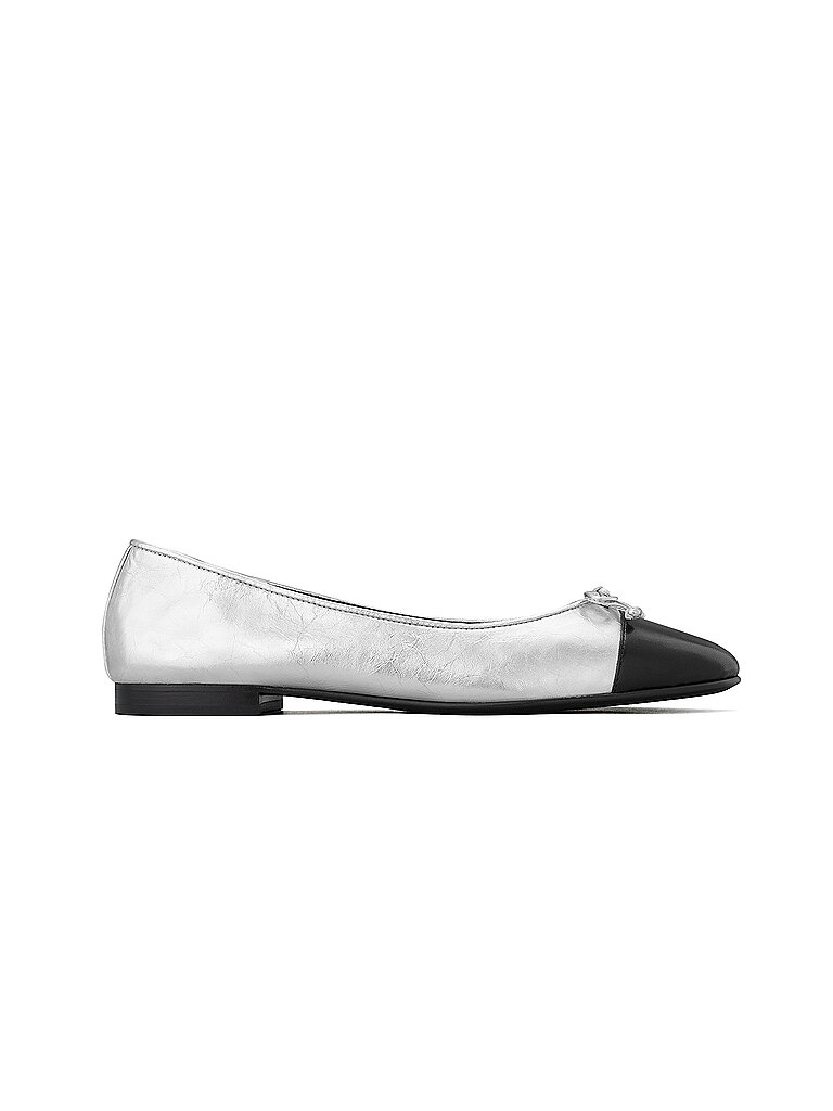 TORY BURCH Ballerina  silber | 38 von TORY BURCH