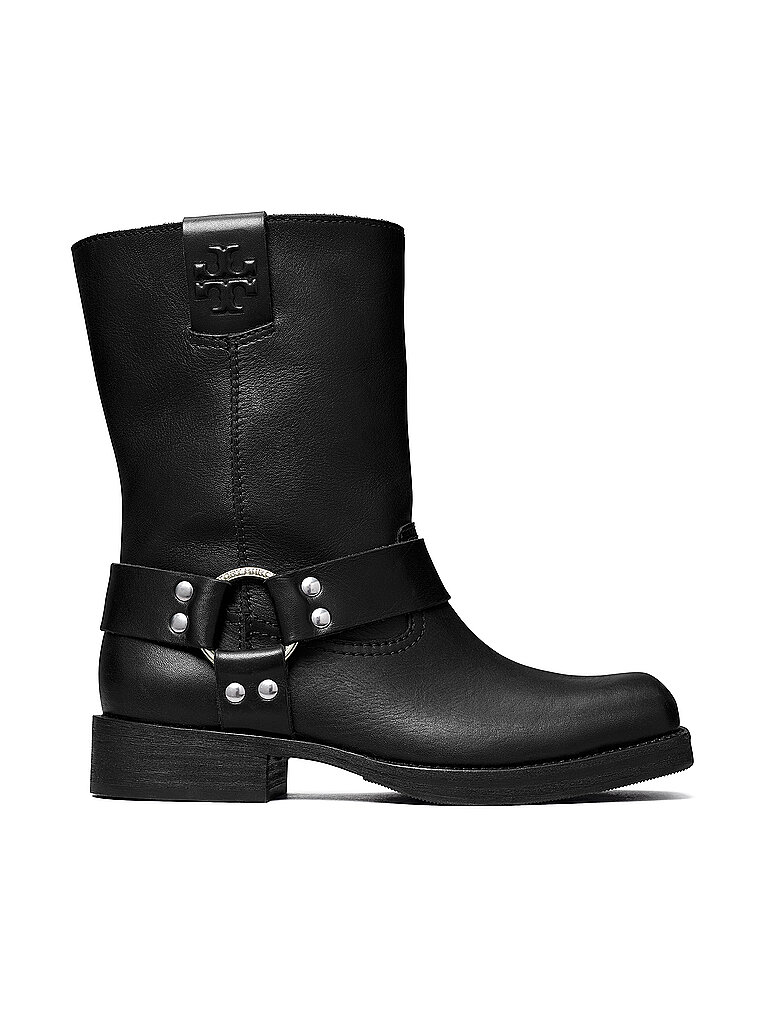 TORY BURCH Boots DOUBLE MOTO schwarz | 36 von TORY BURCH