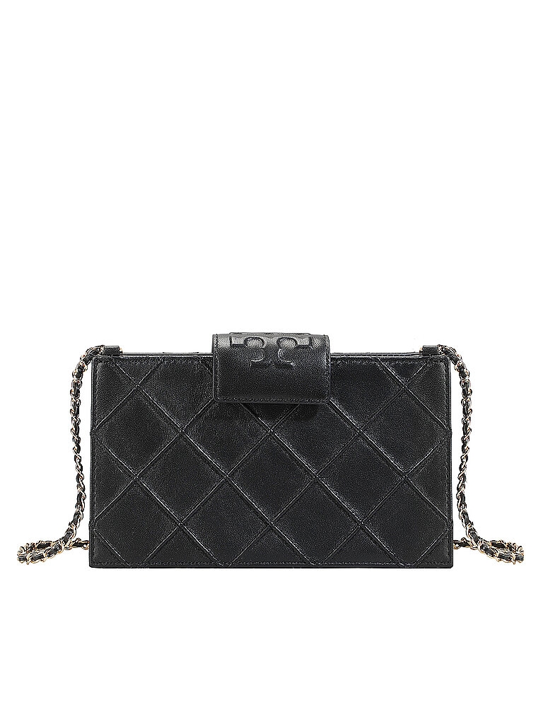 TORY BURCH Geldbörse FLEMING MINI schwarz TORY BURCH Geldbörse FLEMING MINI schwarz von TORY BURCH