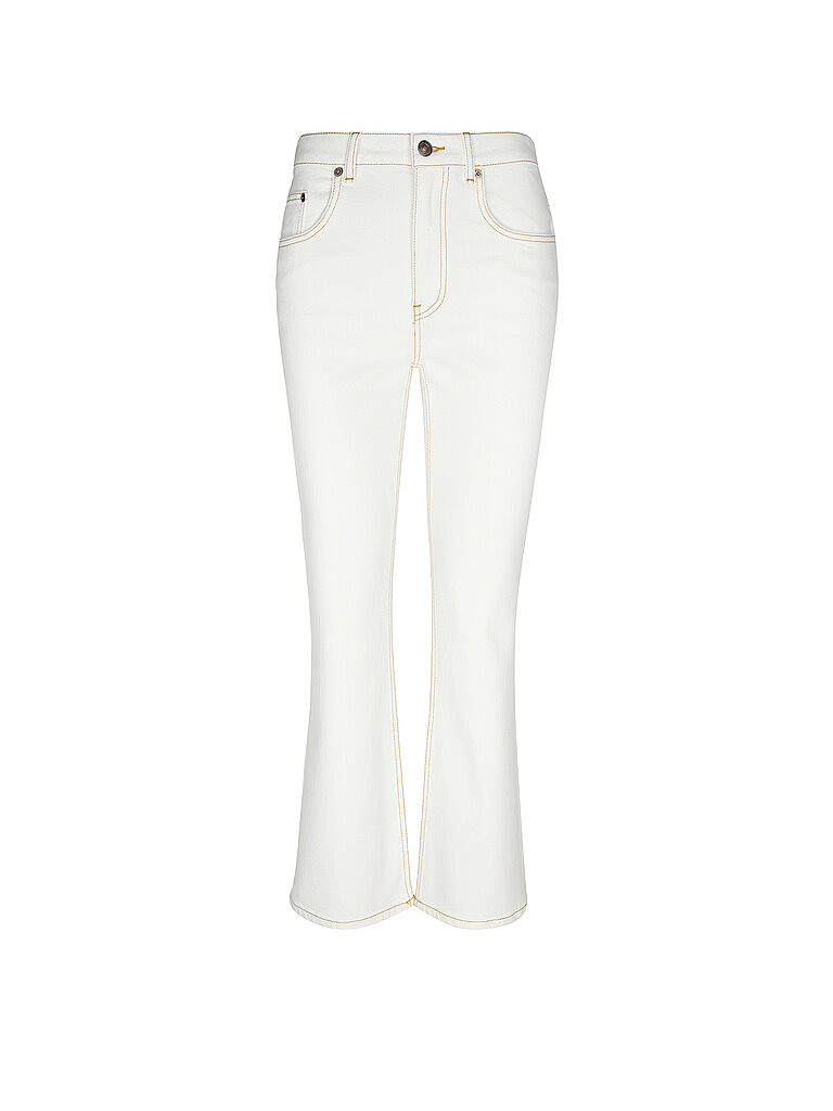 TORY BURCH Jeans Flared Fit weiss | 26 von TORY BURCH