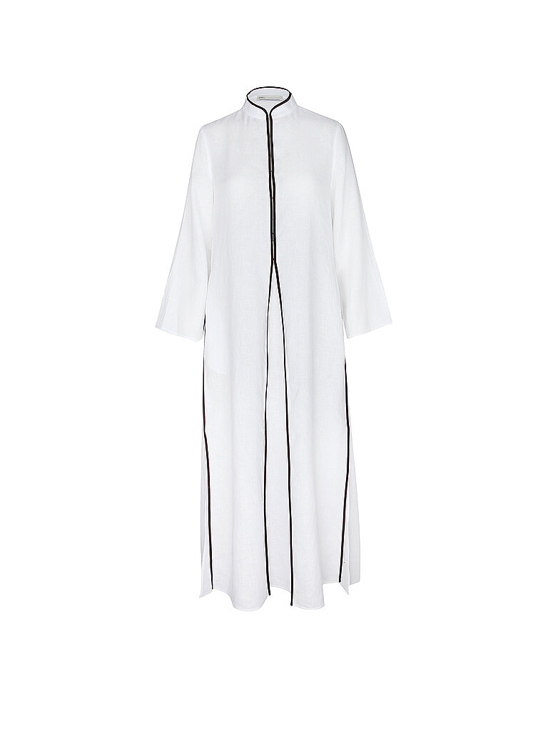 TORY BURCH Kleid - Kimono weiss | L von TORY BURCH