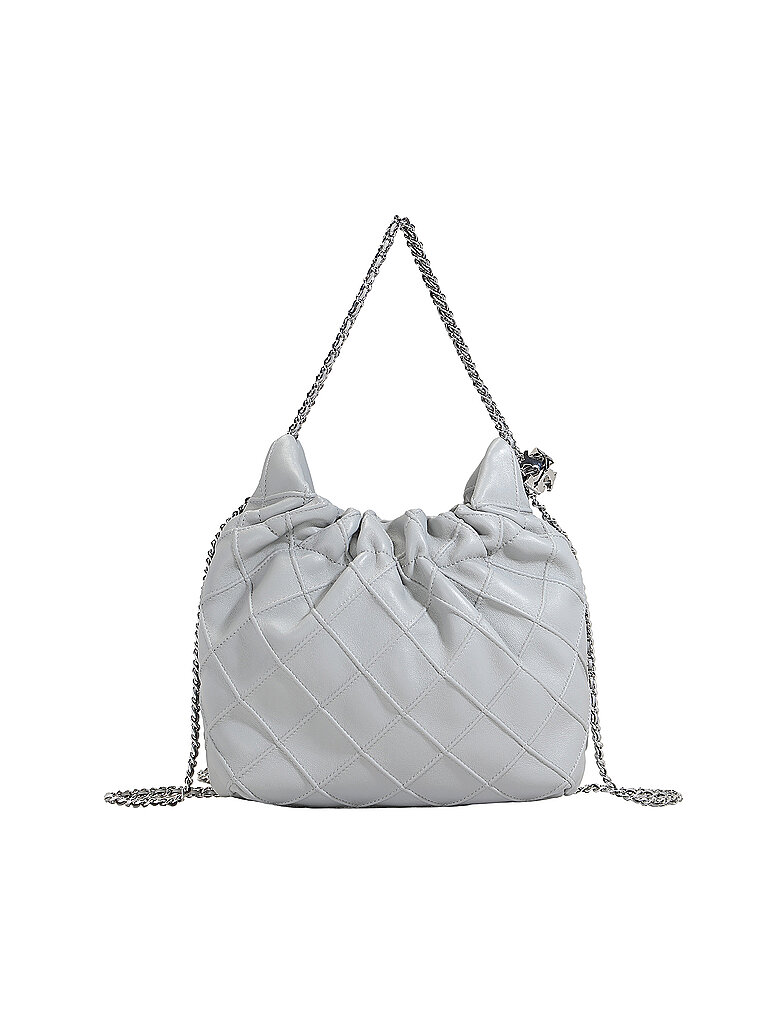 TORY BURCH Ledertasche - Hobo Bag FLEMING MINI grau TORY BURCH Ledertasche - Hobo Bag FLEMING MINI grau von TORY BURCH