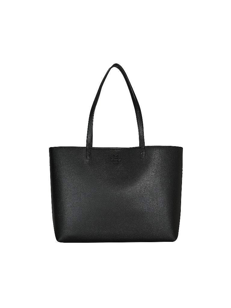 TORY BURCH Ledertasche - Shopper MCGRAW schwarz TORY BURCH Ledertasche - Shopper MCGRAW schwarz von TORY BURCH