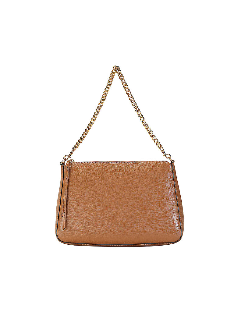 TORY BURCH Ledertasche - Umhängetasche PERRY hellbraun TORY BURCH Ledertasche - Umhängetasche PERRY hellbraun von TORY BURCH