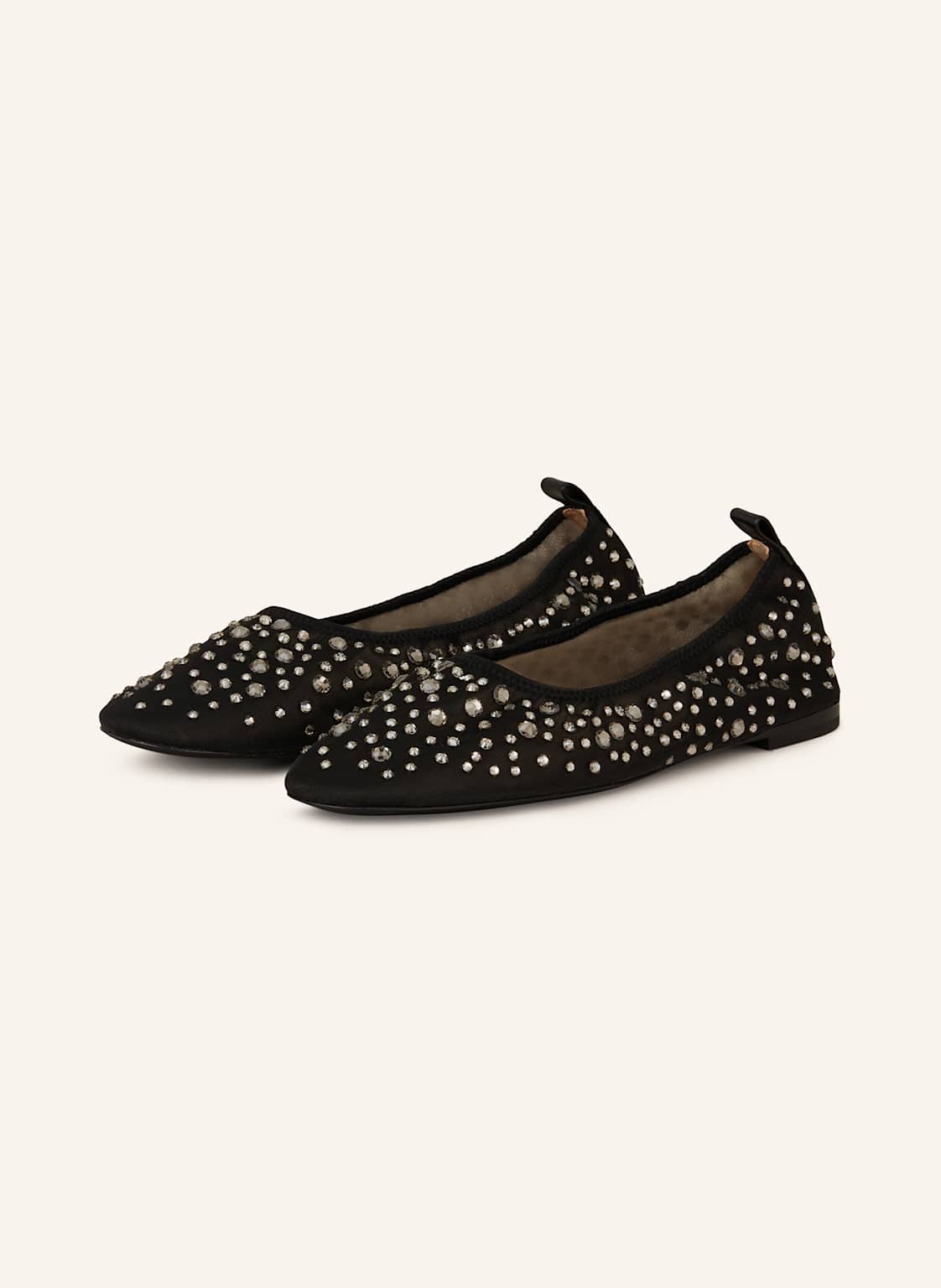 Tory Burch Ballerinas Crystal Mit Schmucksteinen schwarz Tory Burch Ballerinas Crystal Mit Schmucksteinen schwarz von TORY BURCH