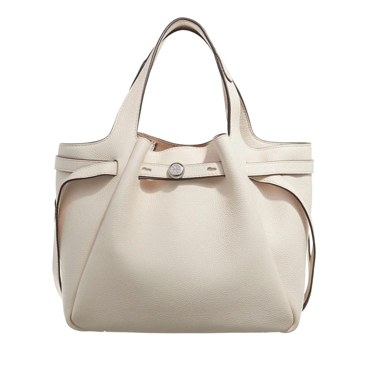 Tory Burch Handtasche - Romy Pebbled Satchel - Gr. unisize - in Creme - für Damen Tory Burch Handtasche - Romy Pebbled Satchel - Gr. unisize - in Creme - für Damen von TORY BURCH