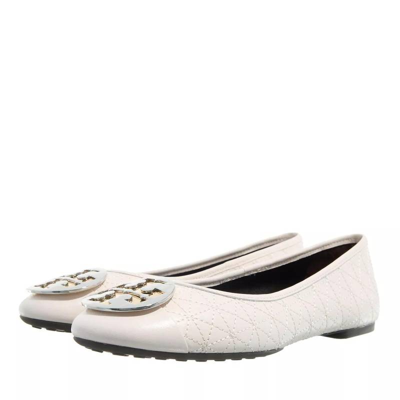 Tory Burch Loafer - Claire Quilted Ballet - Gr. 37,5 (EU) - in Creme - für Damen von TORY BURCH