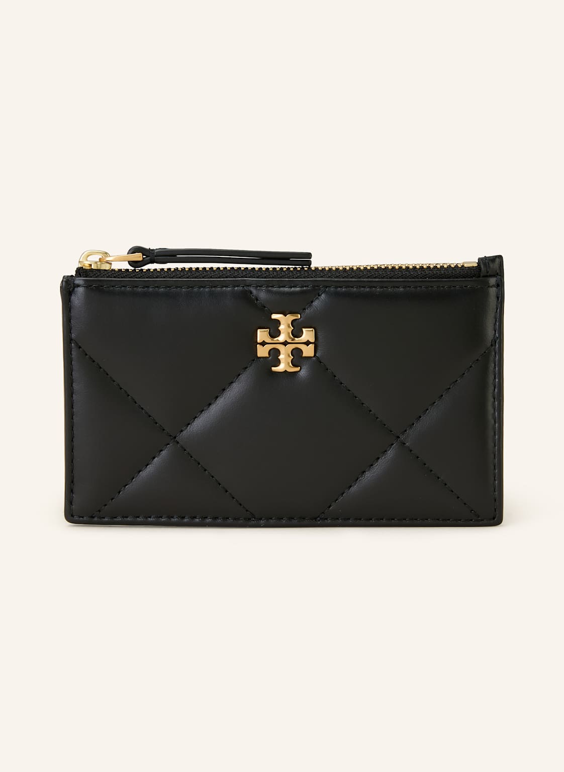 Tory Burch Münzetui Kira schwarz Tory Burch Münzetui Kira schwarz von TORY BURCH