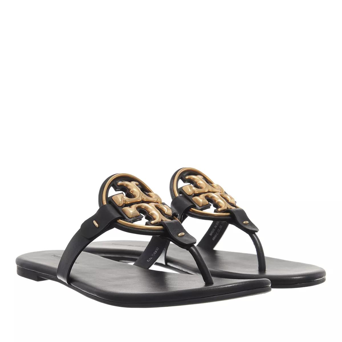 Tory Burch Sandalen - Metal Miller Soft - Gr. 36 (EU) - in Schwarz - für Damen von TORY BURCH