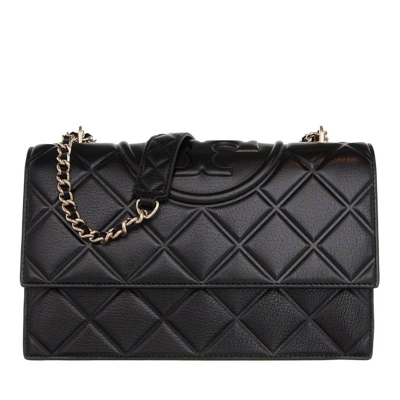 Tory Burch Schultertasche - Fleming Convertible Shoulder Bag - Gr. unisize - in Schwarz - für Damen von TORY BURCH