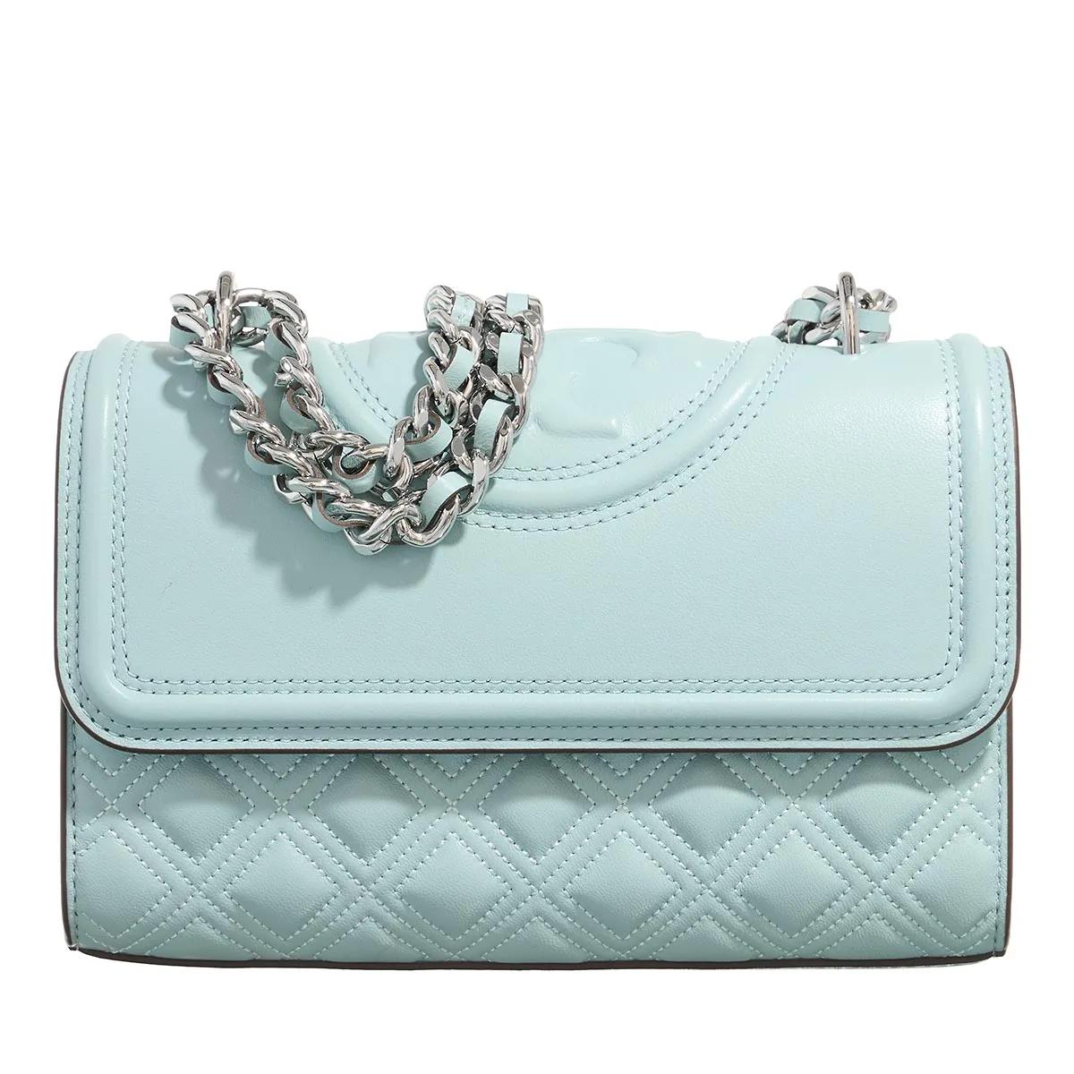 Tory Burch Schultertasche - Fleming Small Convertible Shoulder Bag - Gr. unisize - in Blau - für Damen Tory Burch Schultertasche - Fleming Small Convertible Shoulder Bag - Gr. unisize - in Blau - für Damen von TORY BURCH