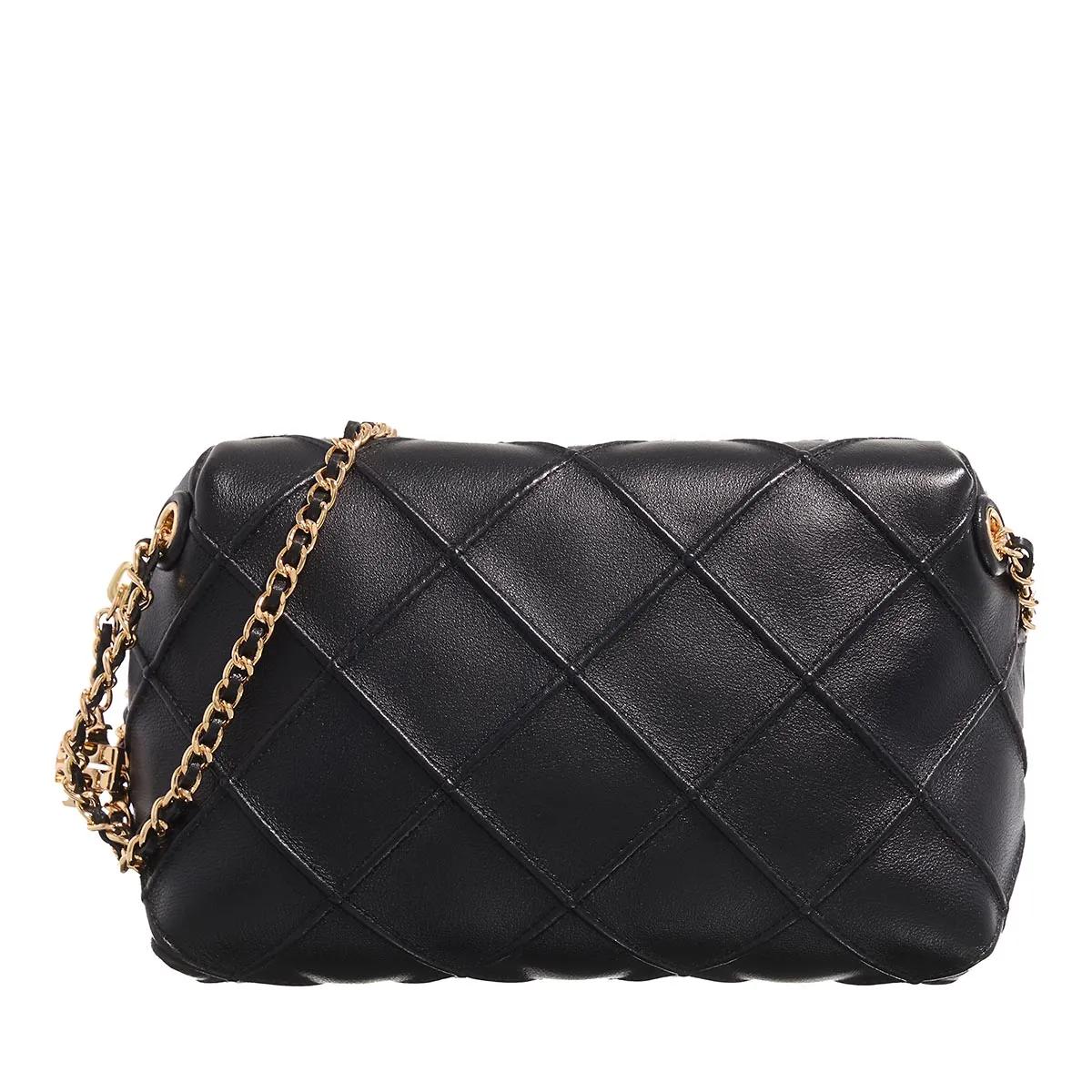 Tory Burch Schultertasche - Fleming Small Crossbody Bag - Gr. unisize - in Schwarz - für Damen von TORY BURCH