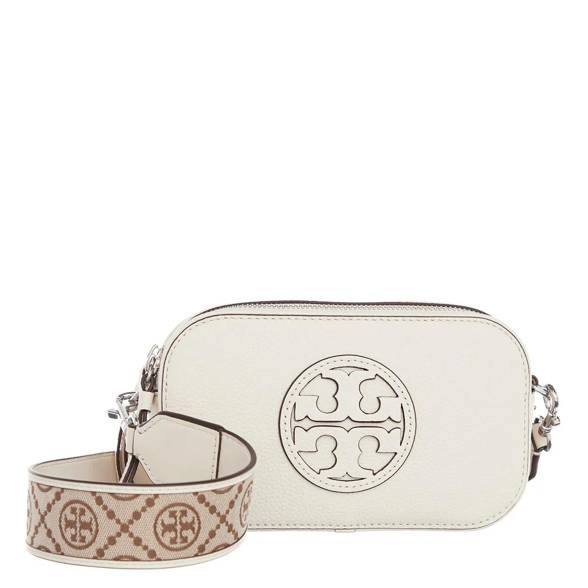Tory Burch Schultertasche - Miller Mini Crossbody Bag - Gr. unisize - in Creme - für Damen von TORY BURCH