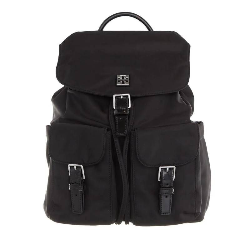 Tory Burch Schultertasche - Virginia Backpack - Gr. unisize - in Schwarz - für Damen von TORY BURCH