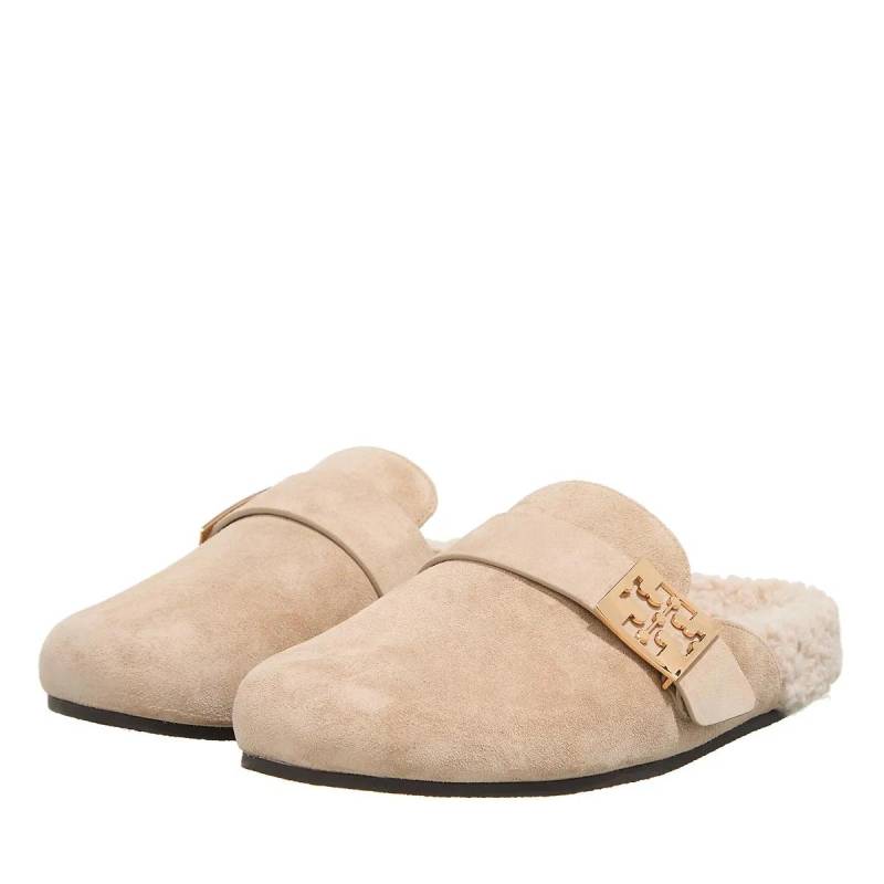 Tory Burch Slipper & Pantoletten - Mellow Shearling Mule - Gr. 35,5 (EU) - in Taupe - für Damen von TORY BURCH